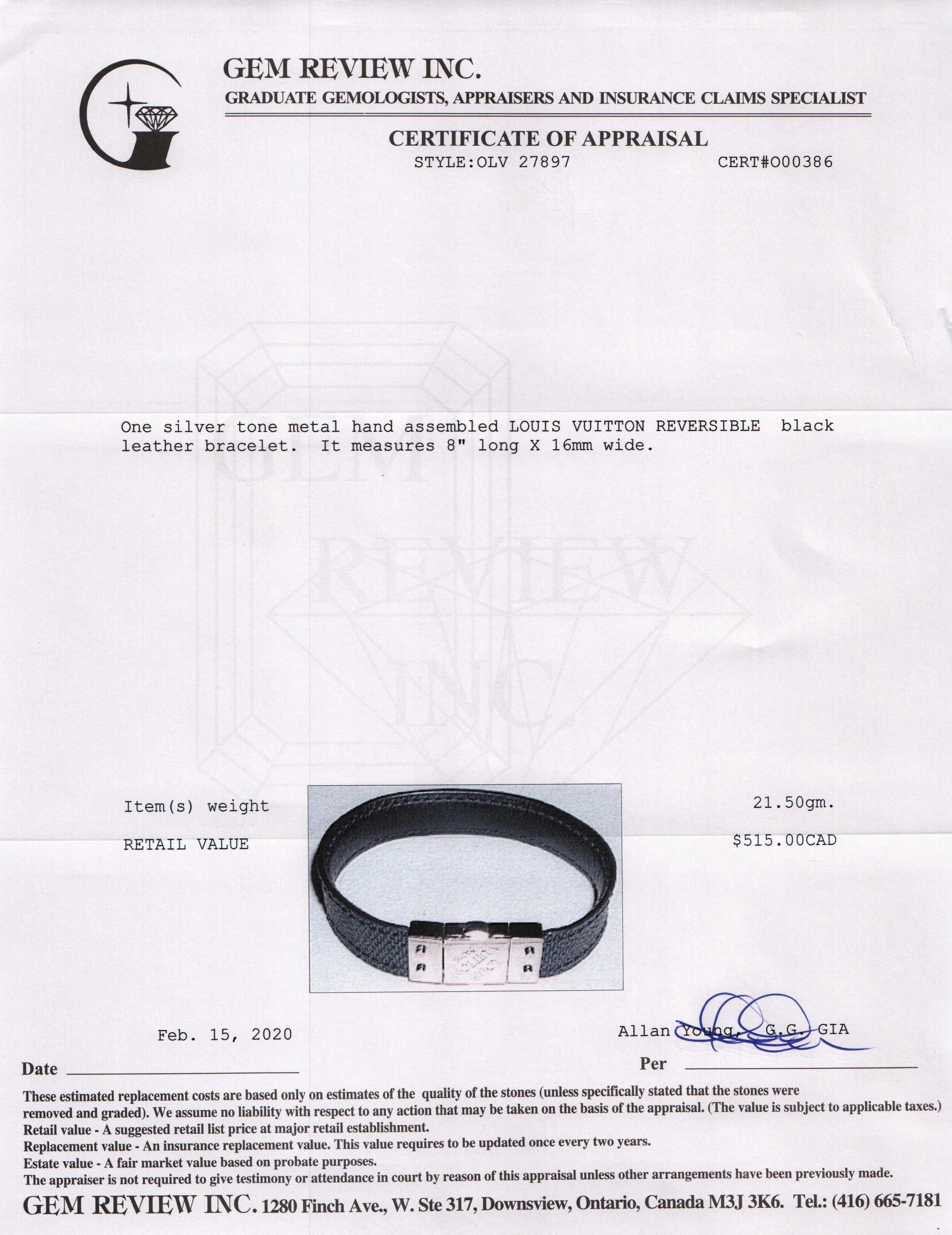 Louis Vuitton Pull It Reversible Bracelet