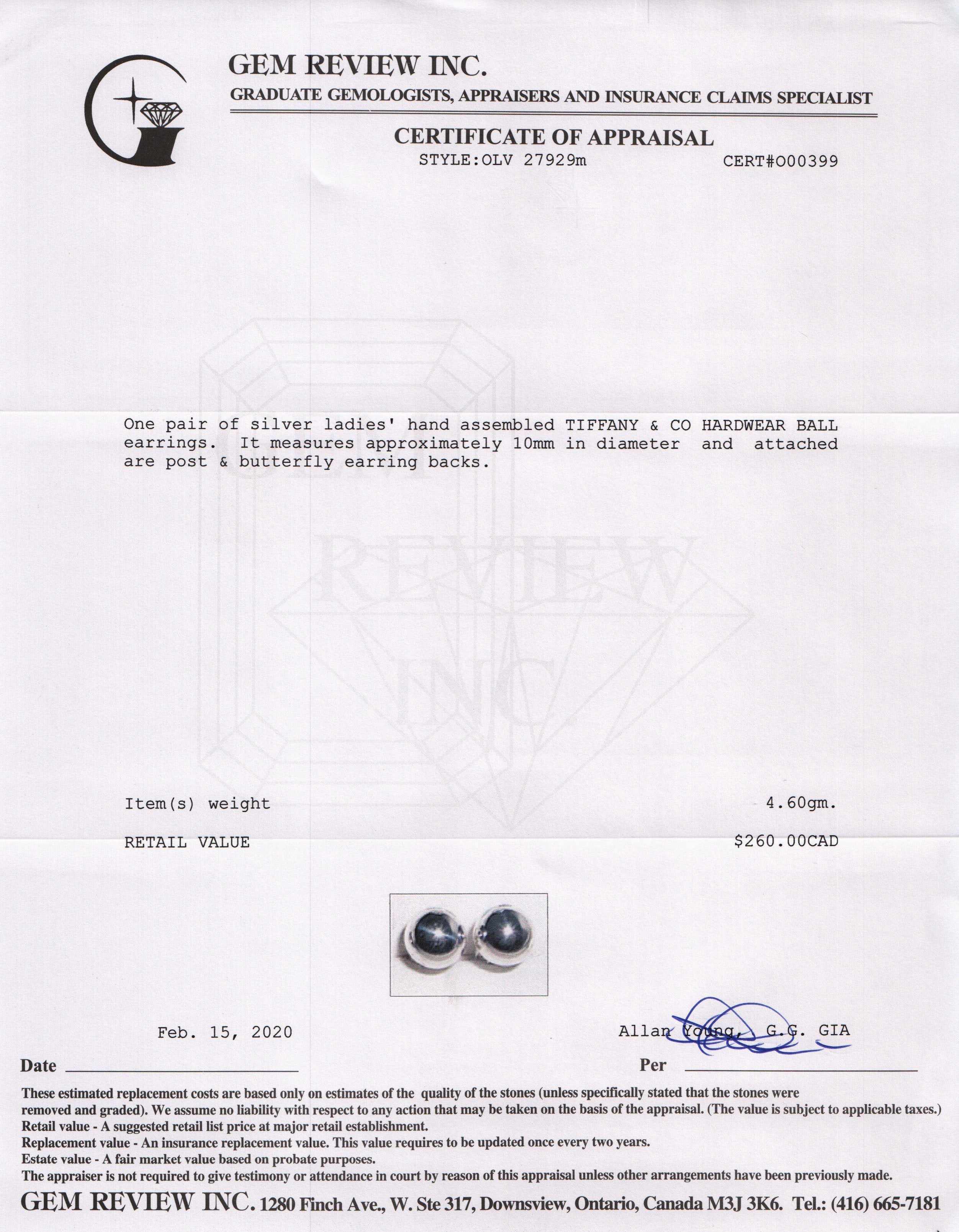 Tiffany & Co. HardWear Ball Earrings