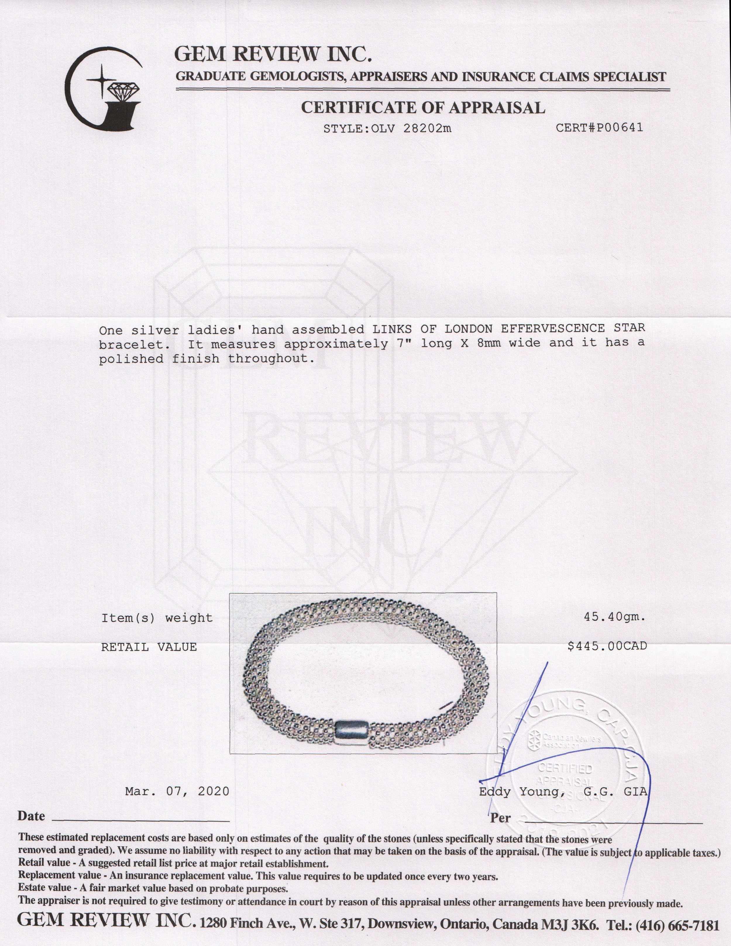 Links of London Effervescence Star Bracelet
