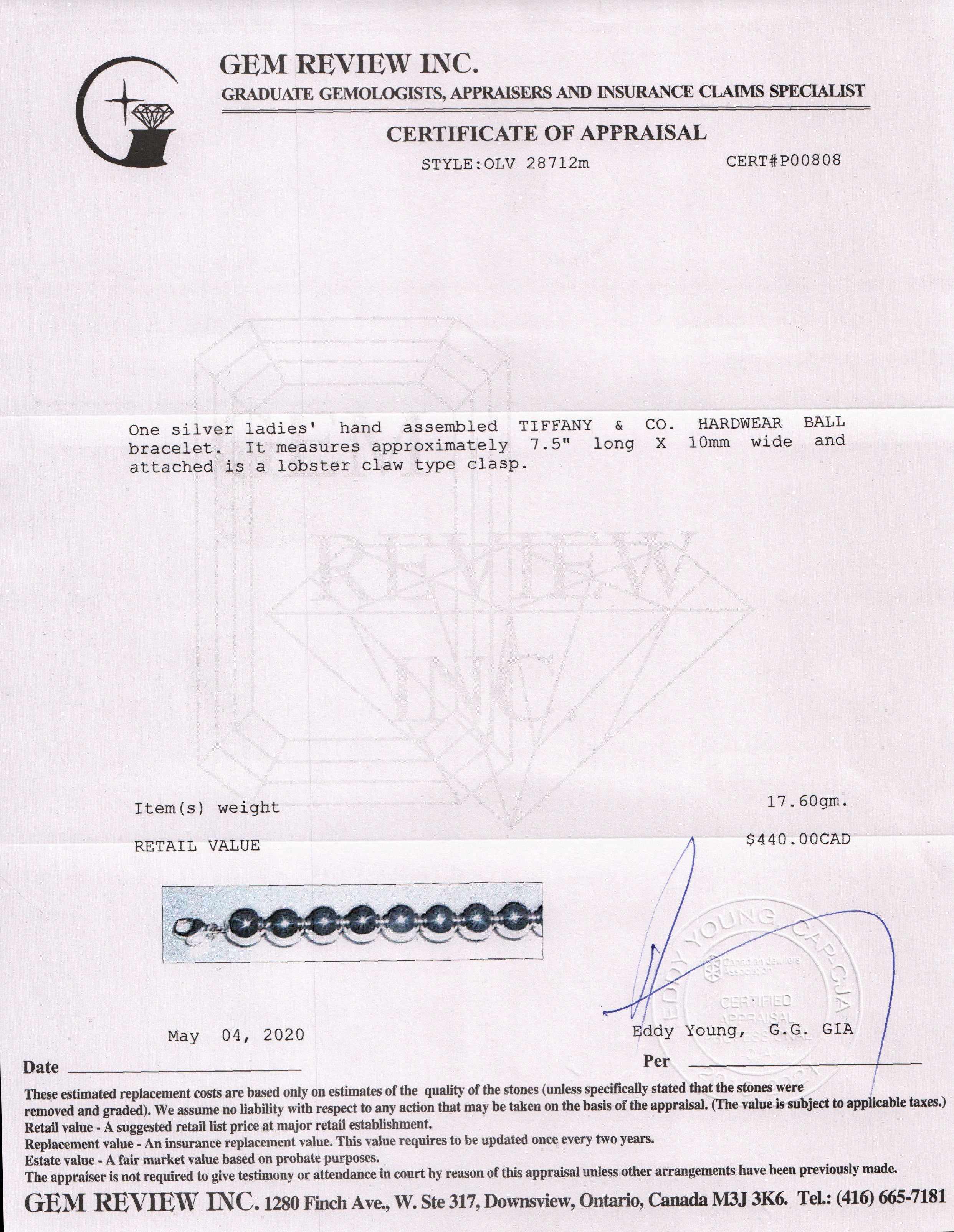 Tiffany & Co. HardWear Ball Bracelet