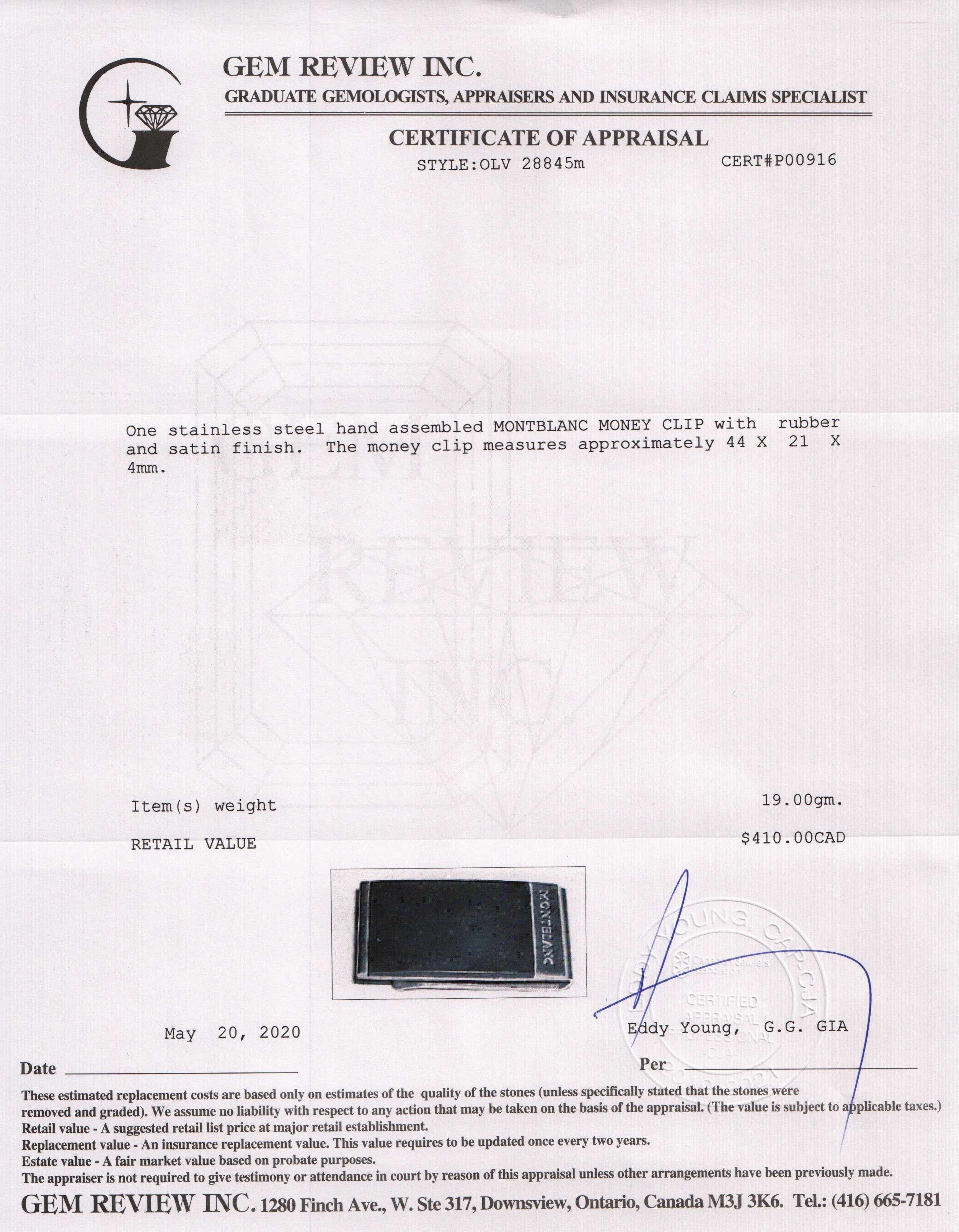 Montblanc Money Clip