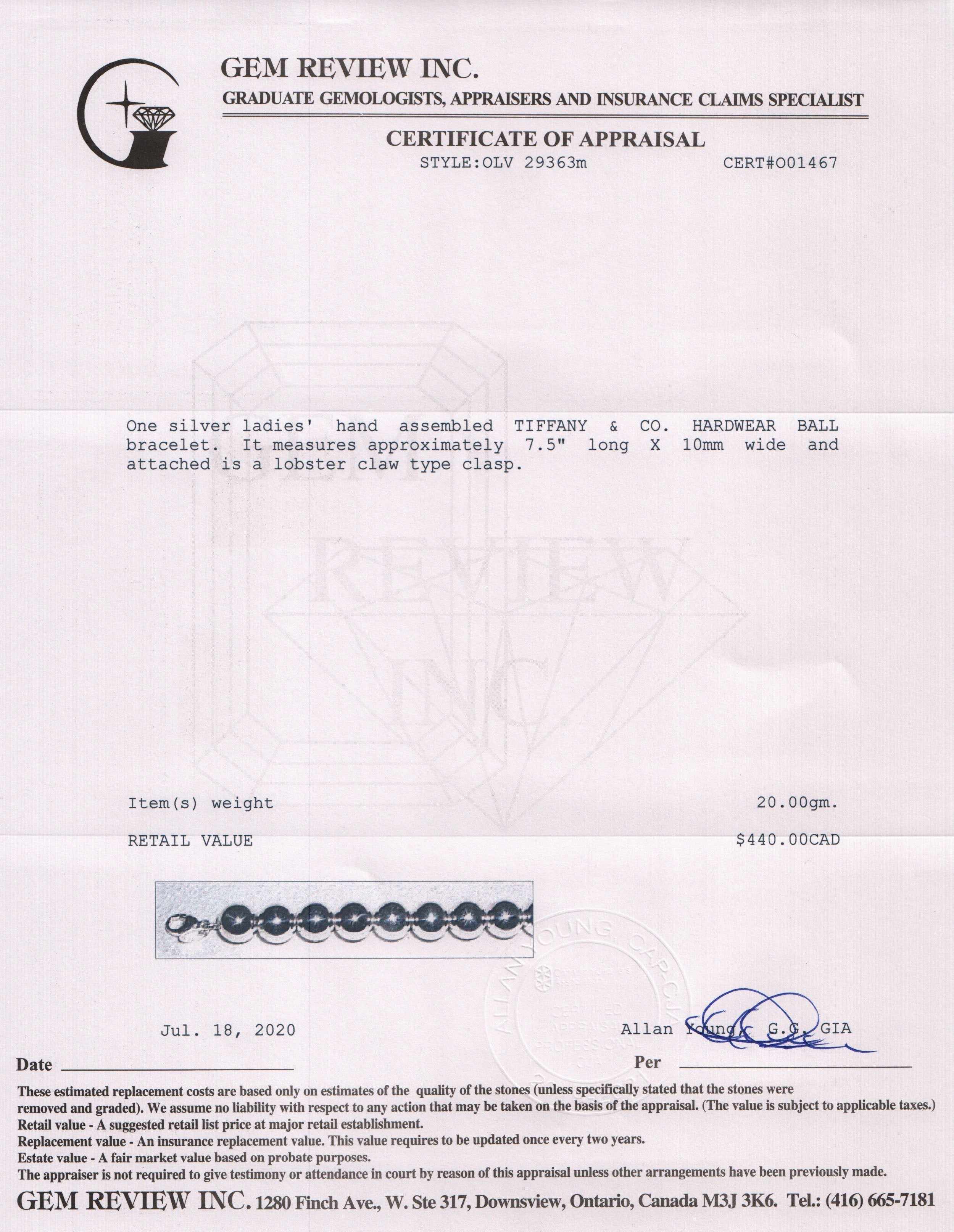 Tiffany & Co. HardWear Ball Bracelet