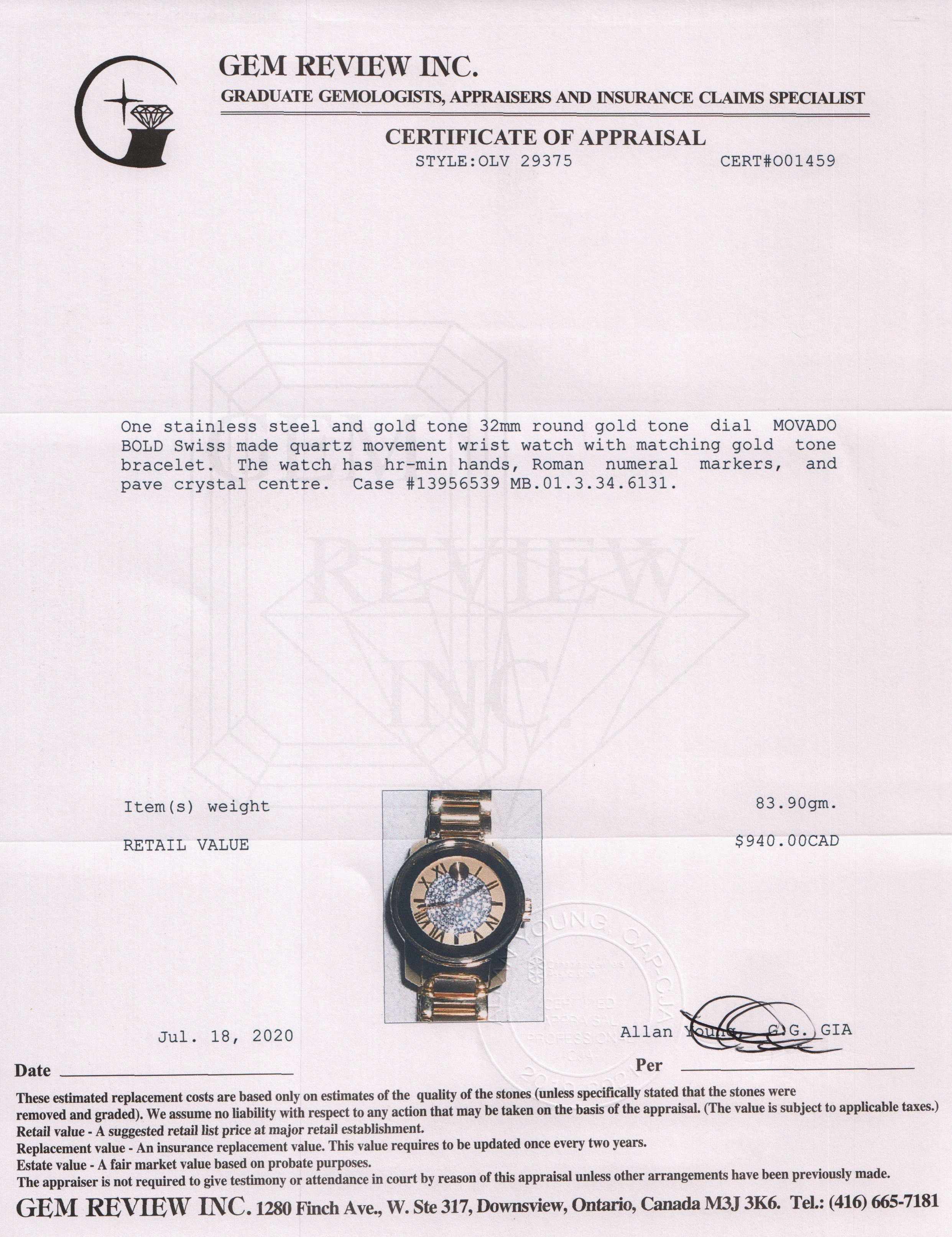 Movado Bold Watch
