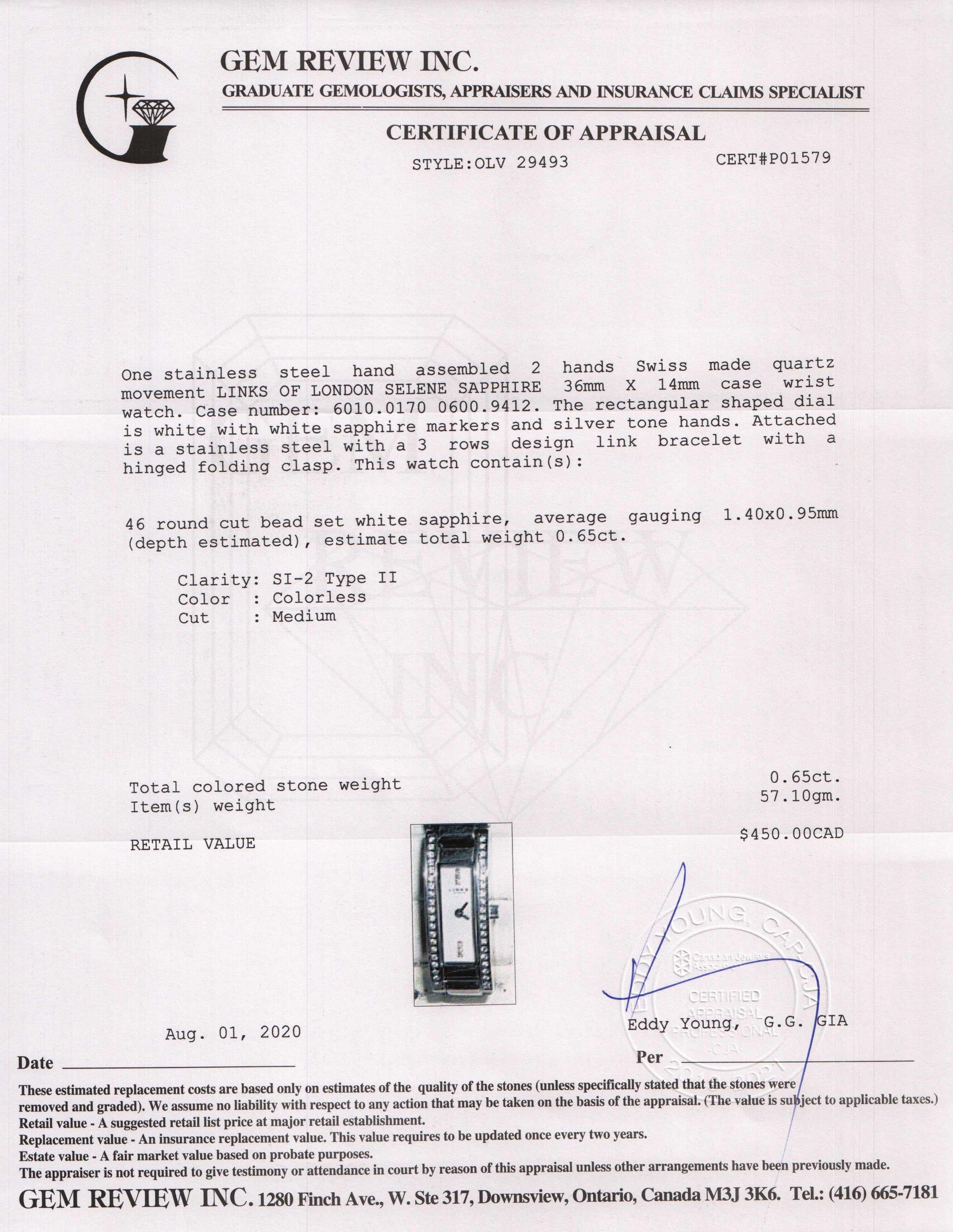 Links of London Selene Sapphire Watch