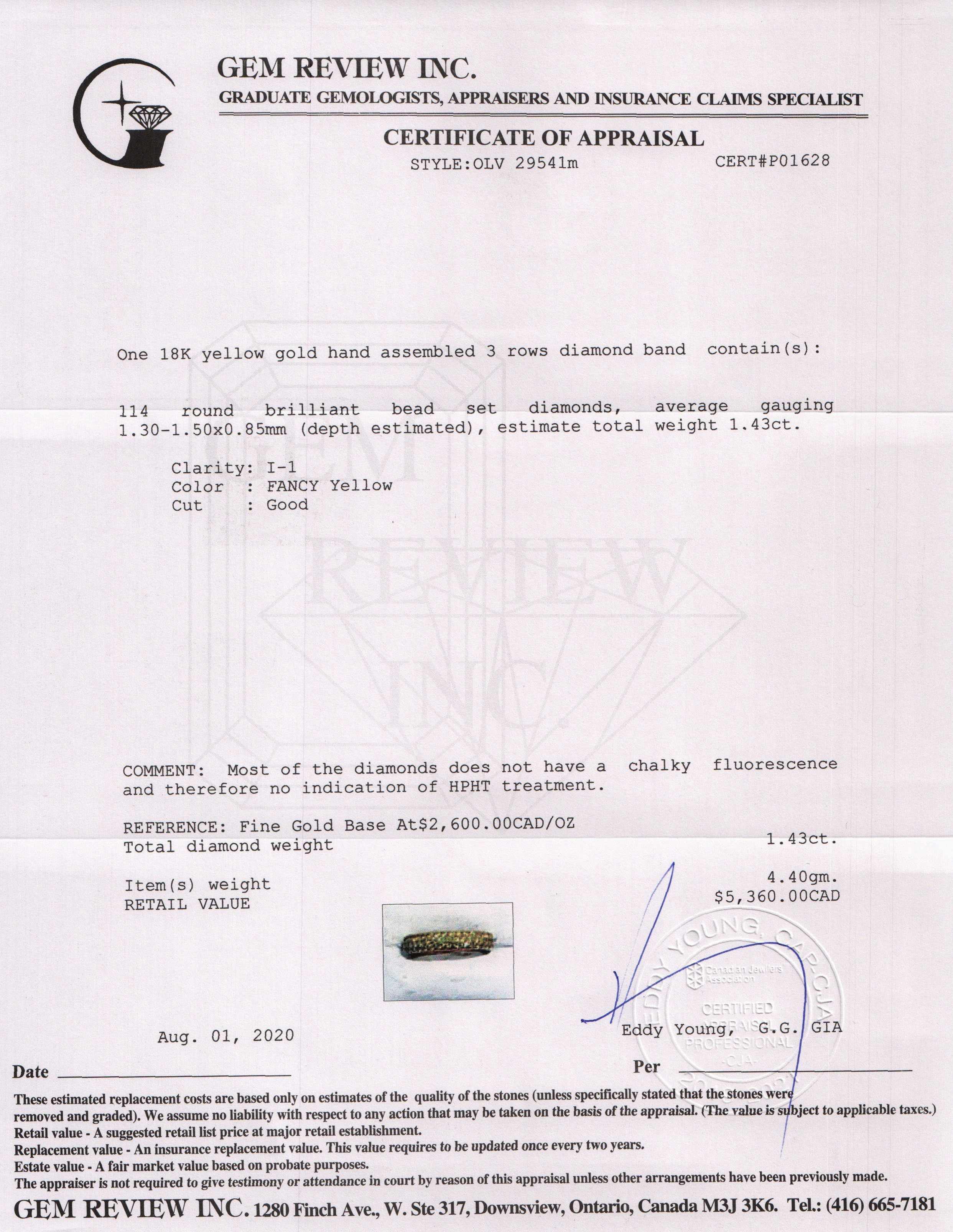 Pave Diamond Eternity Band Ring