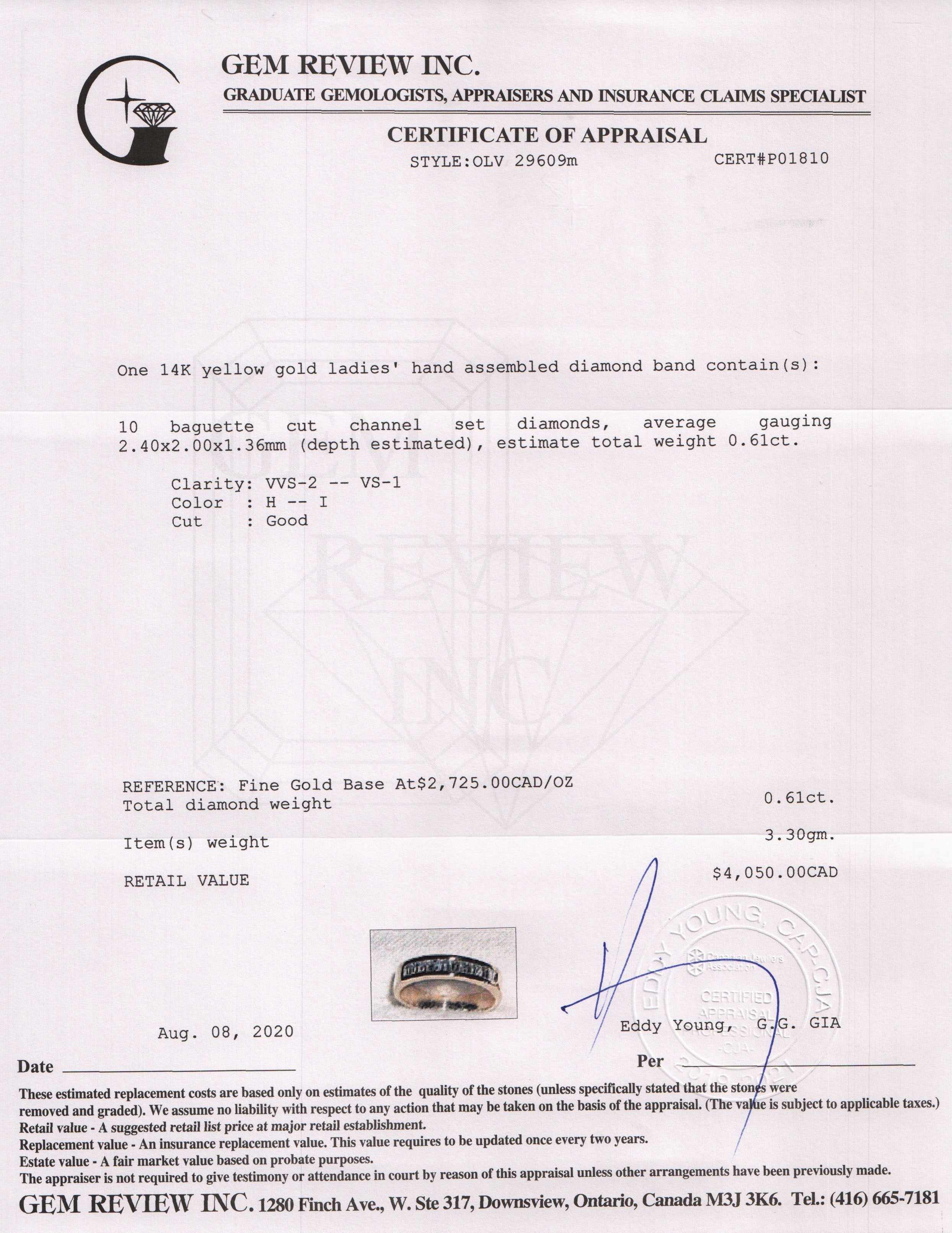 Diamond Wedding Band Ring