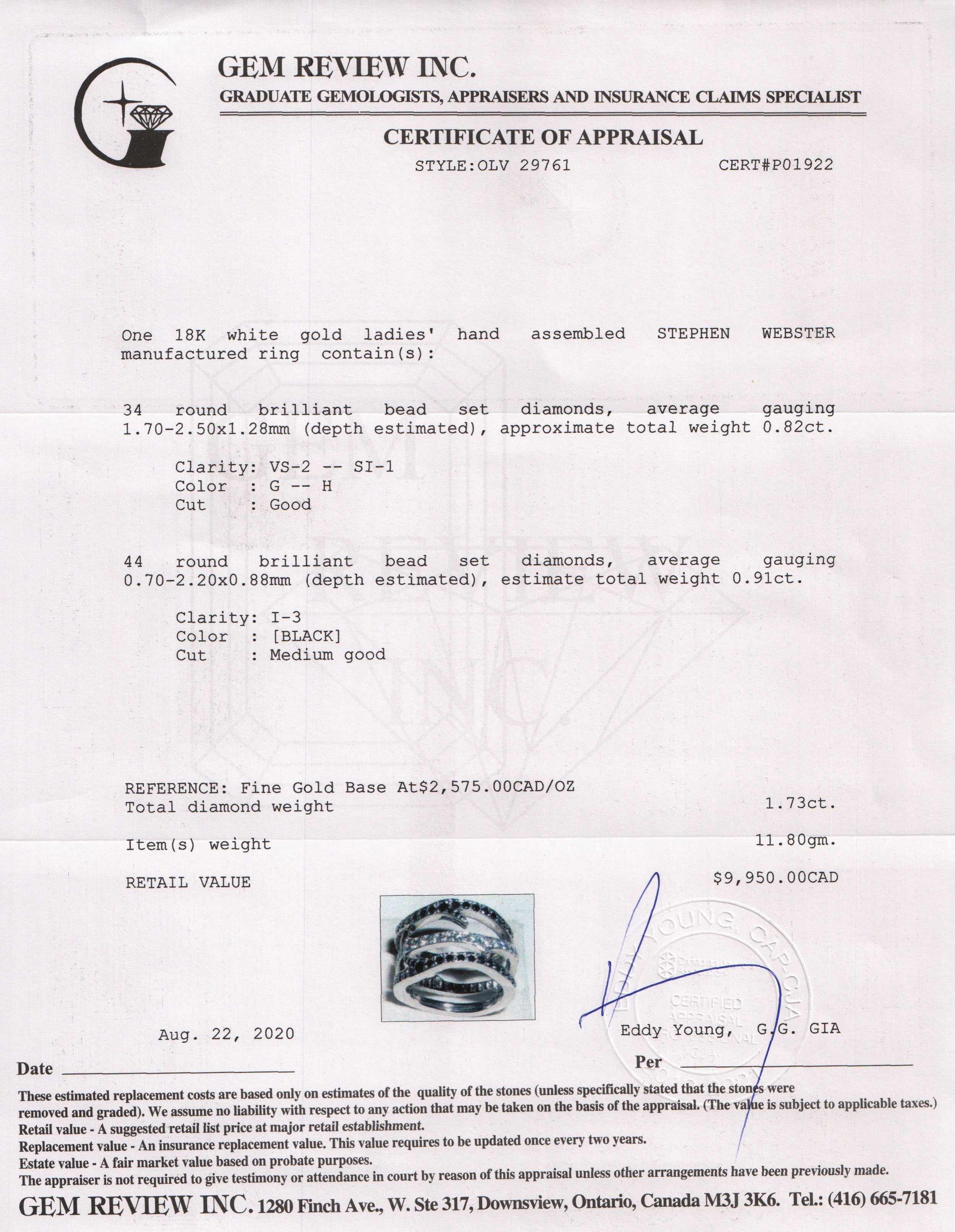 Stephen Webster Thorn Convertible Ring