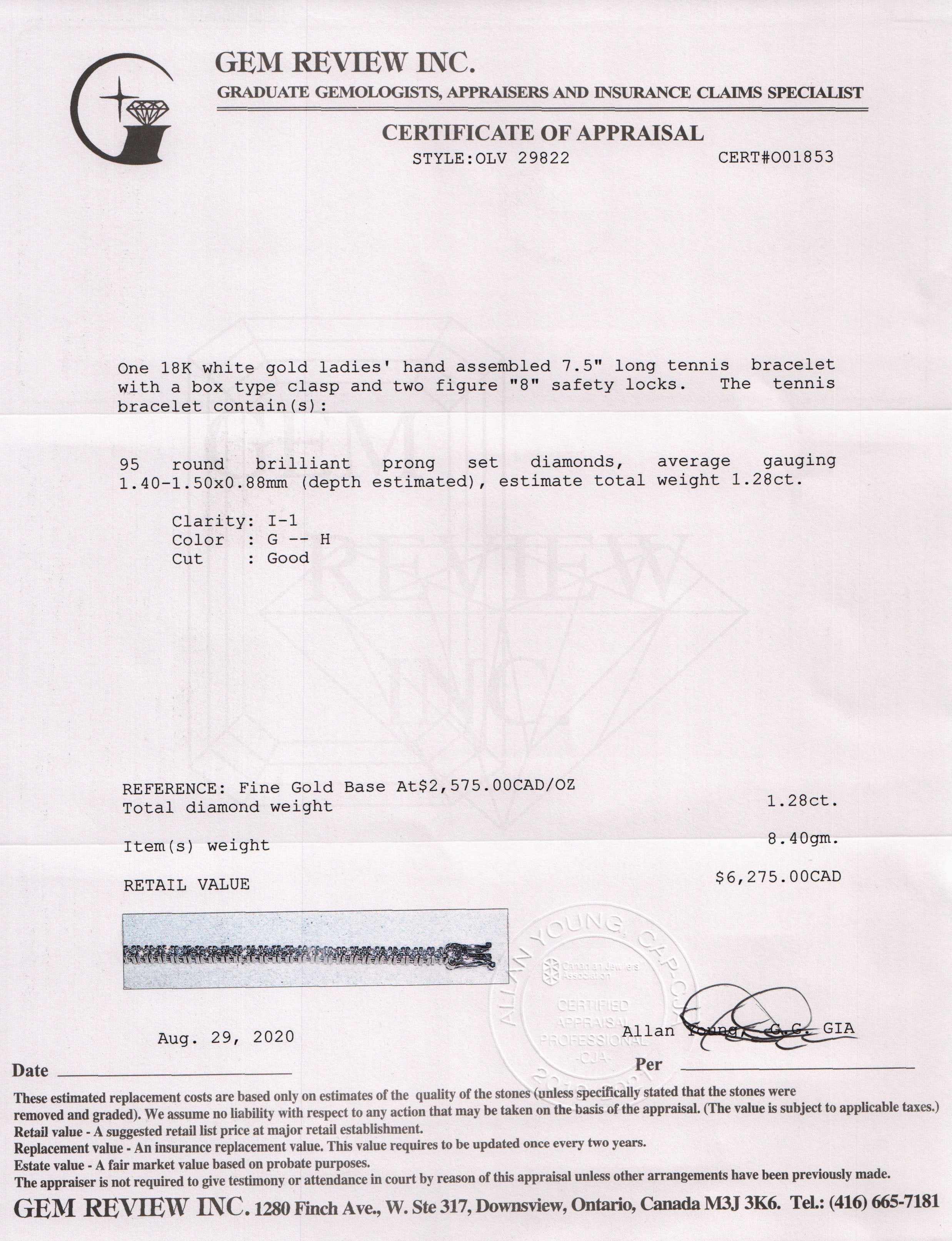 Diamond Tennis Bracelet