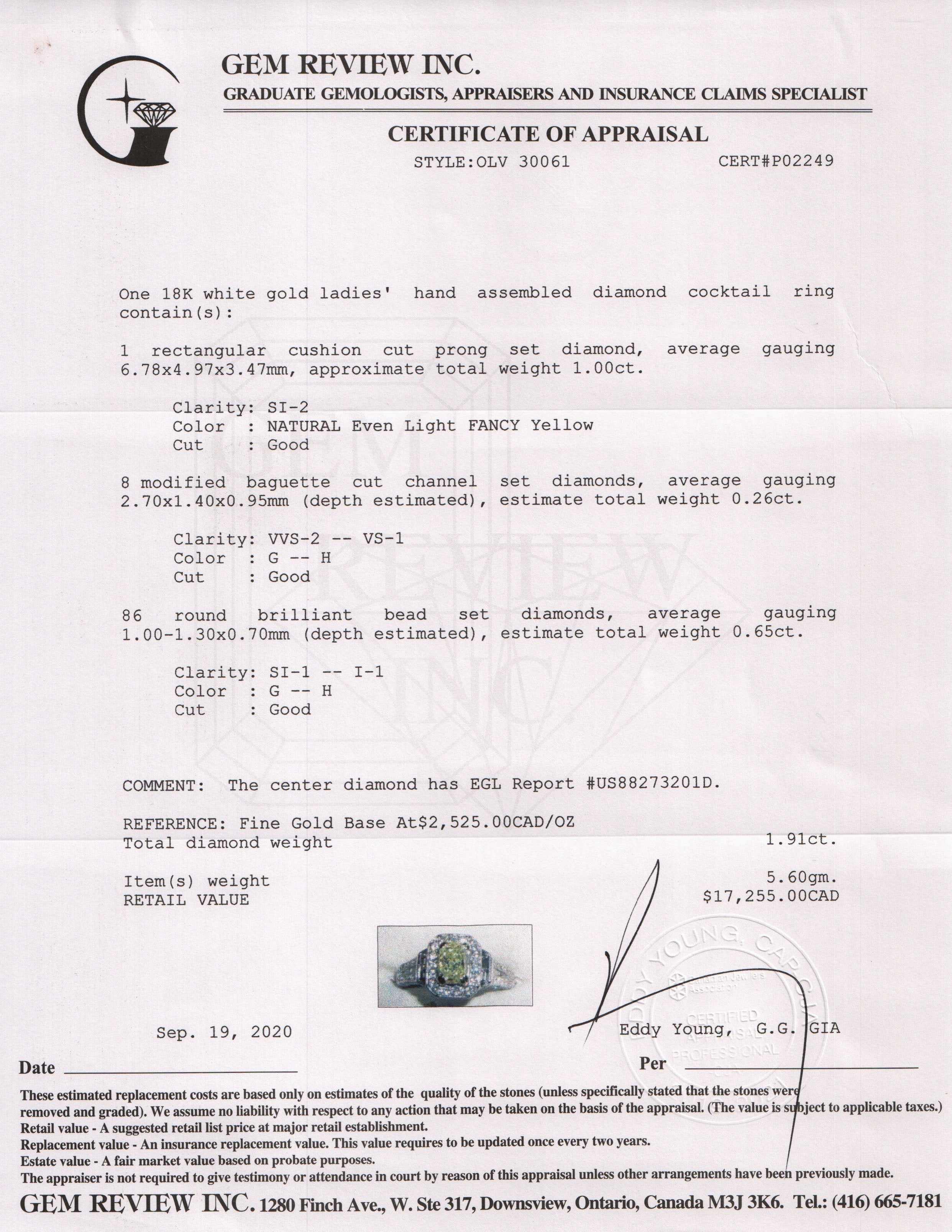 Diamond Cocktail Ring