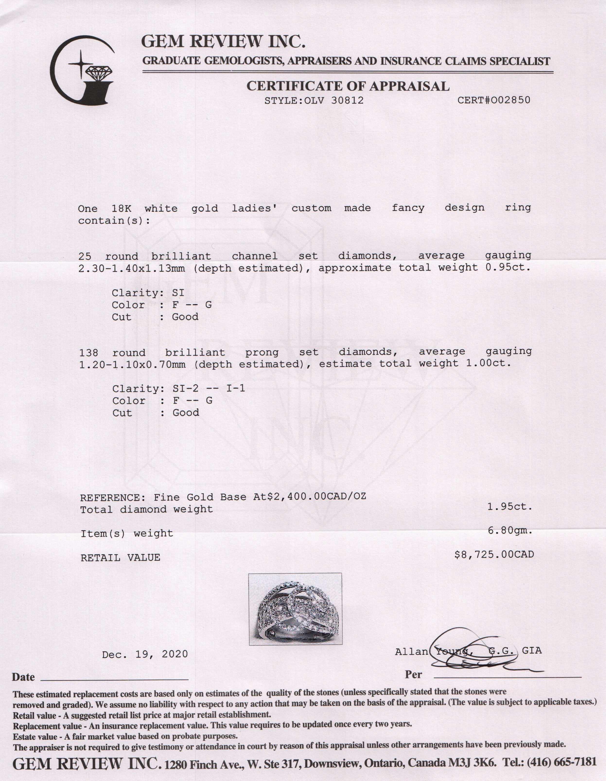 Diamond Cocktail Ring