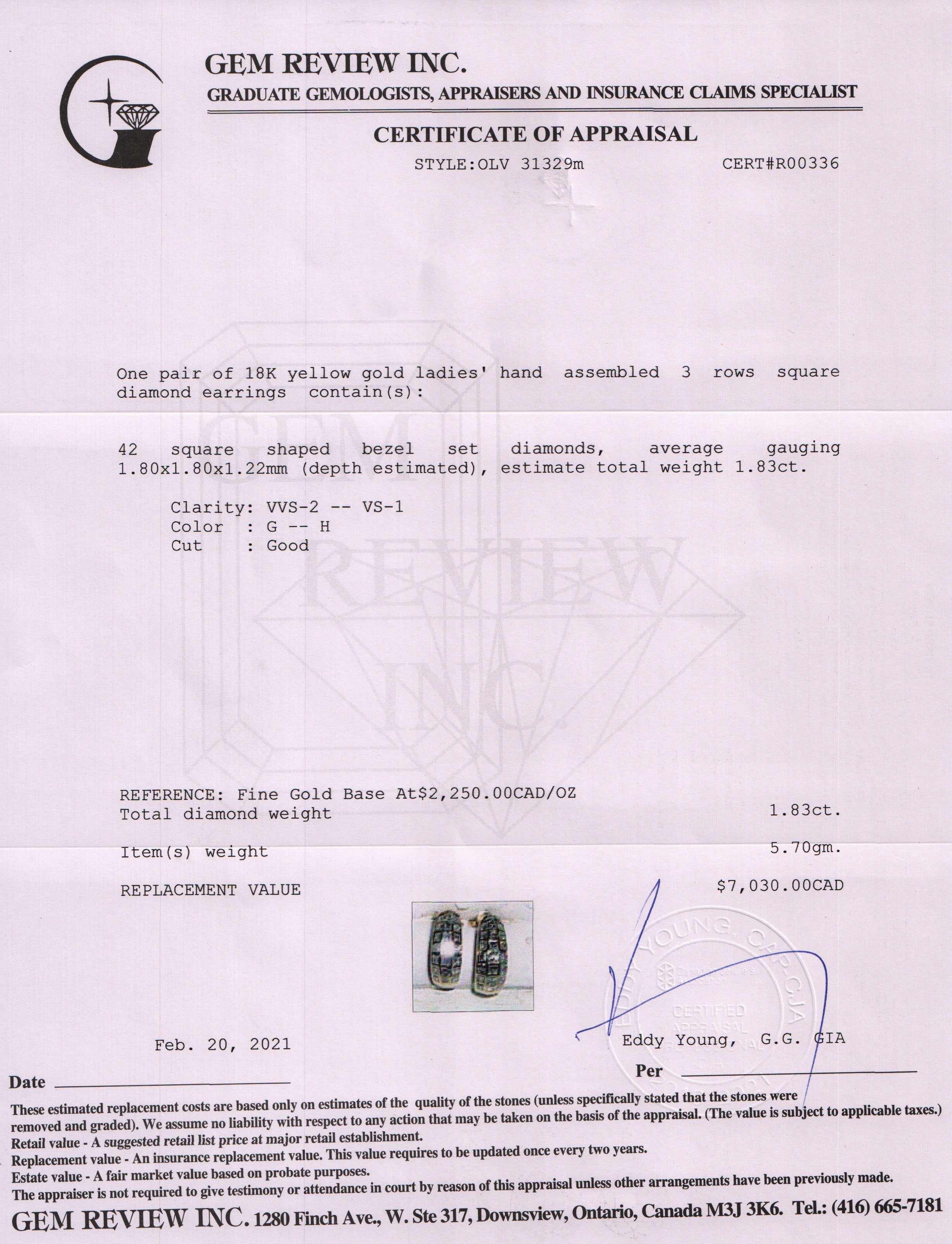 Diamond Earrings