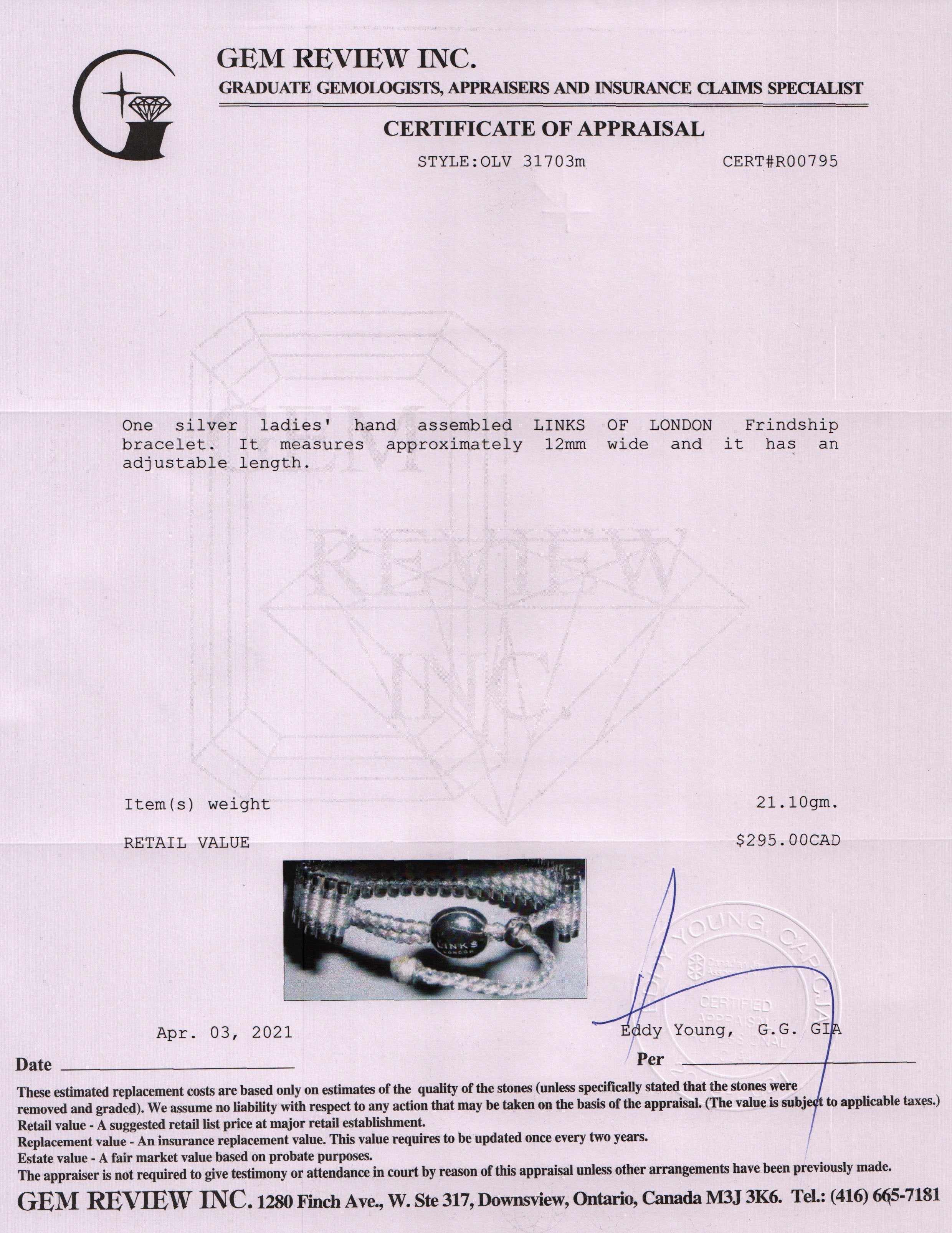 Links of London Friendship Bracelet