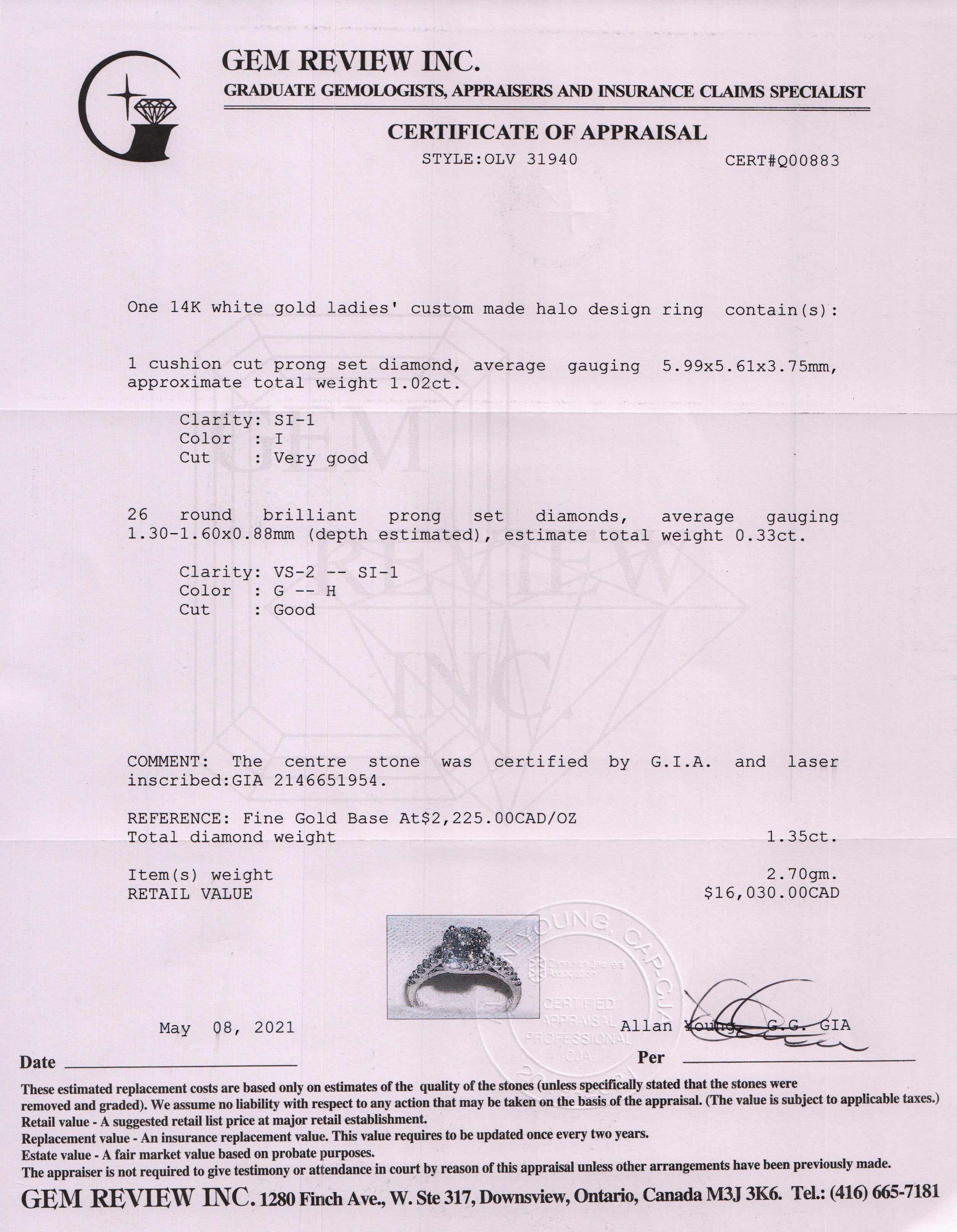 Diamond Engagement Ring