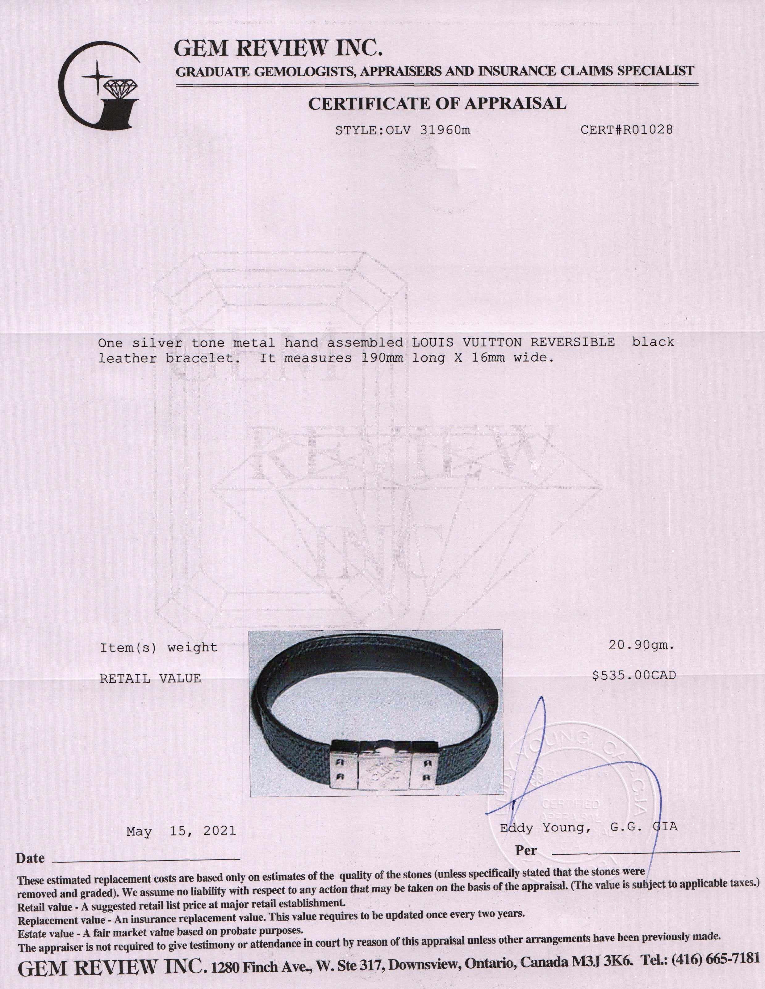 Louis Vuitton Pull It Reversible Bracelet