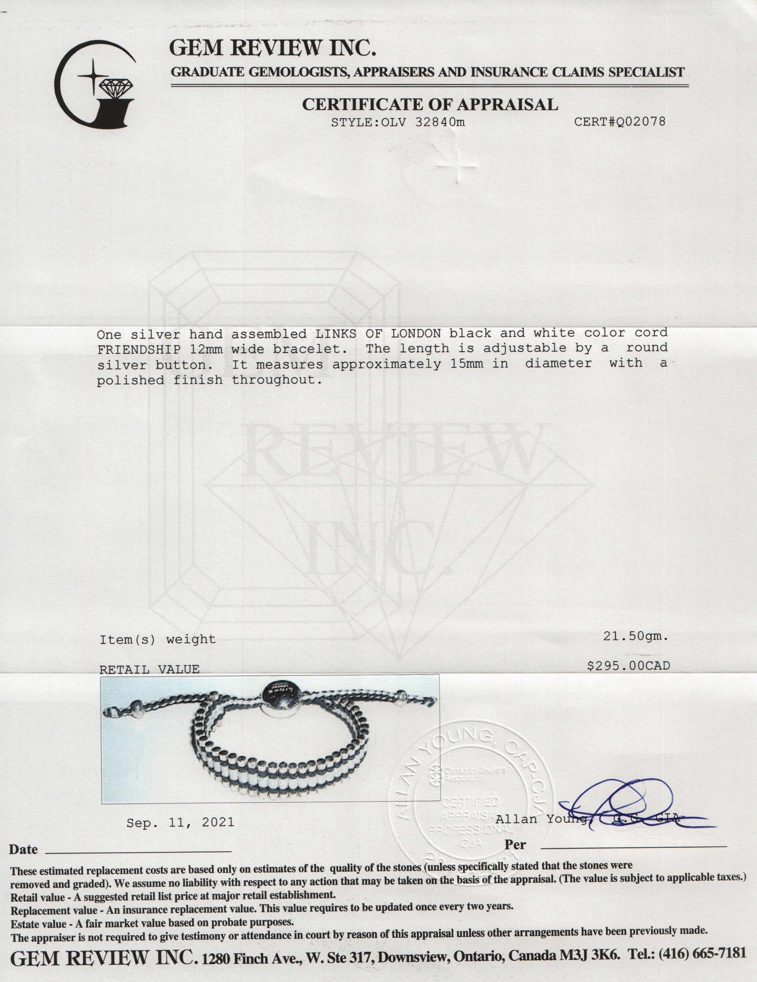 Links of London Friendship Bracelet