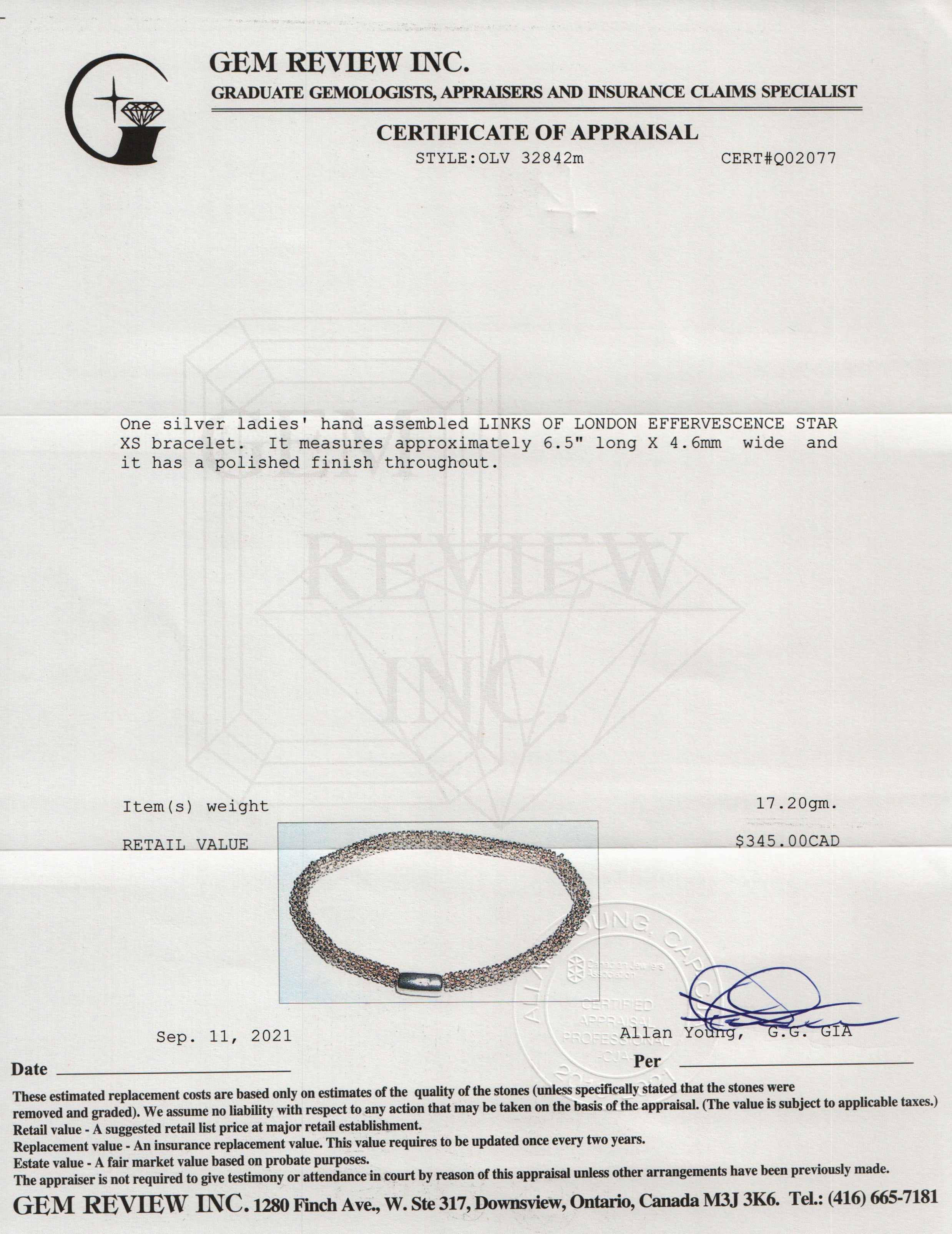 Links of London Effervescence XS Bracelet