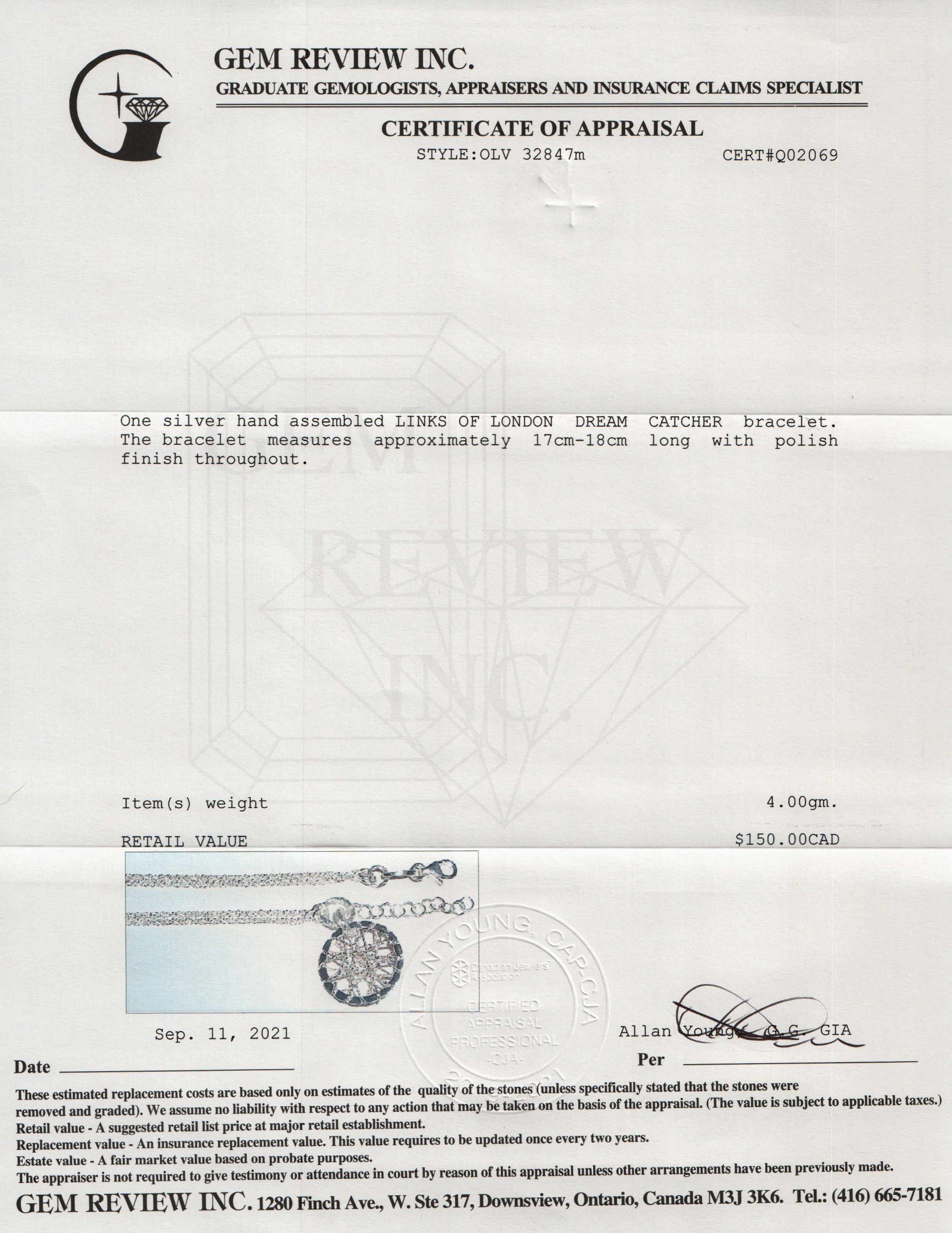 Links of London Dream Catcher Bracelet