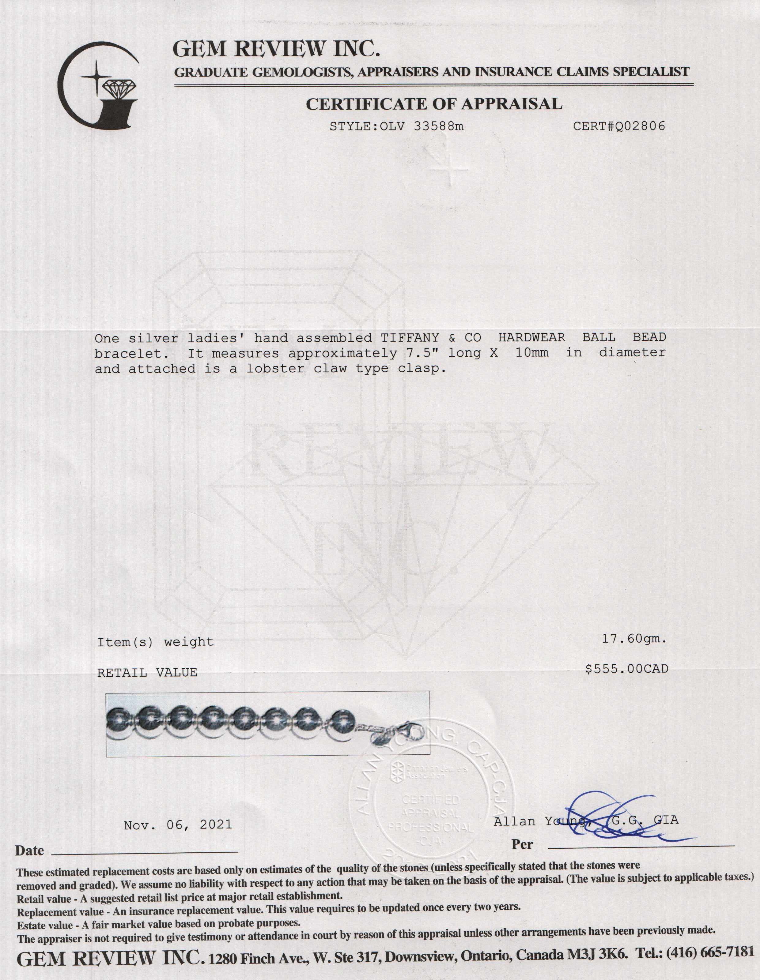 Tiffany & Co. HardWear Ball Bracelet