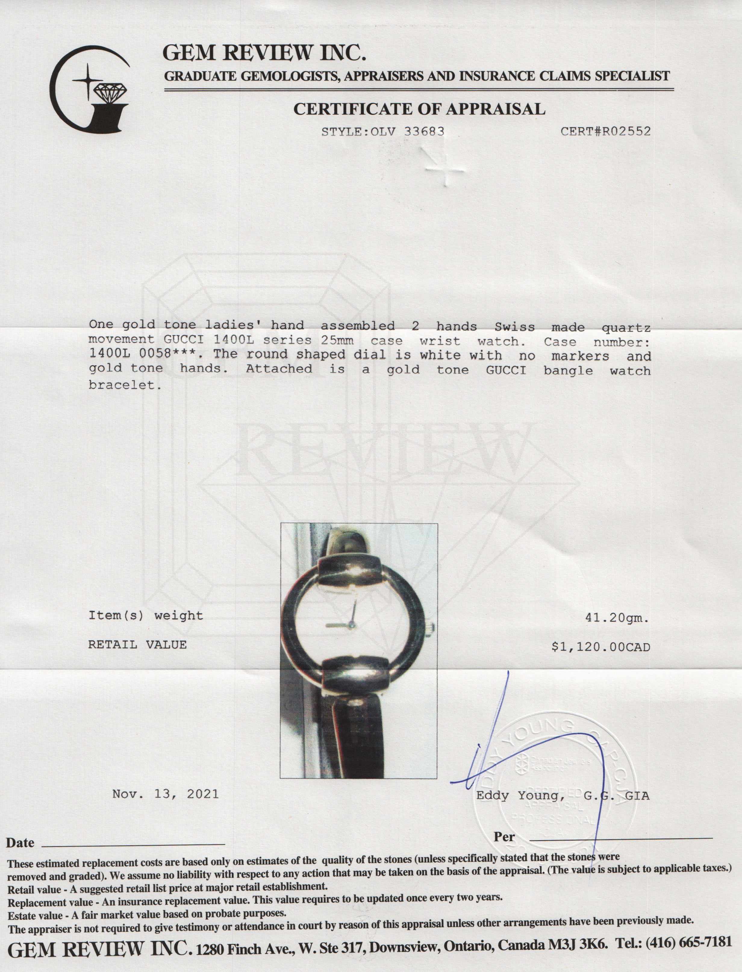 Gucci 1400 Series Watch
