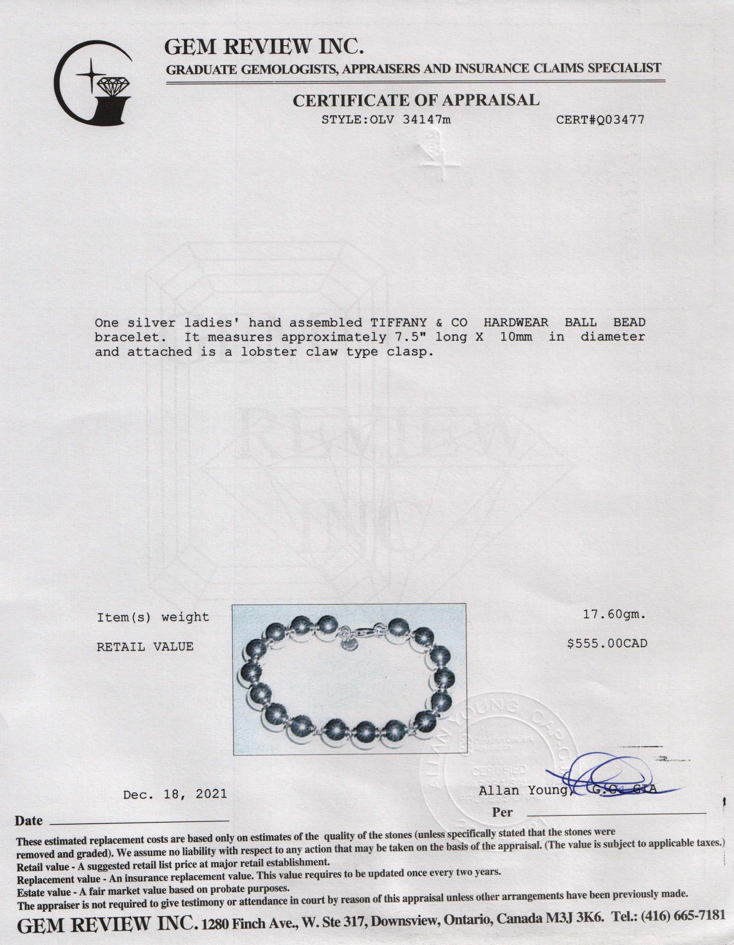 Tiffany & Co. HardWear Ball Bracelet