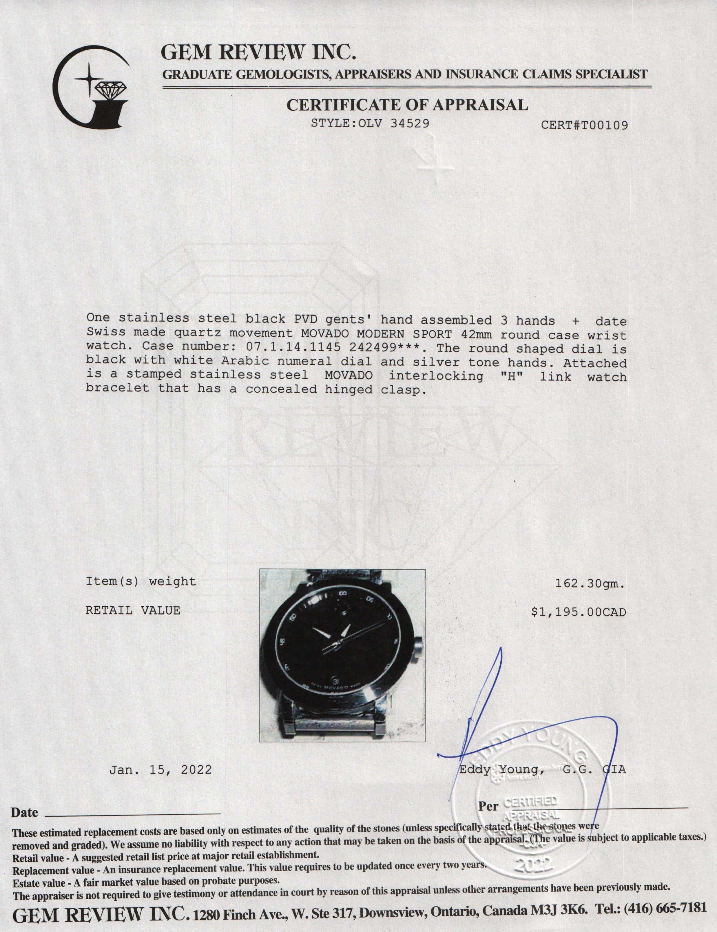 Movado Modern Sport Watch