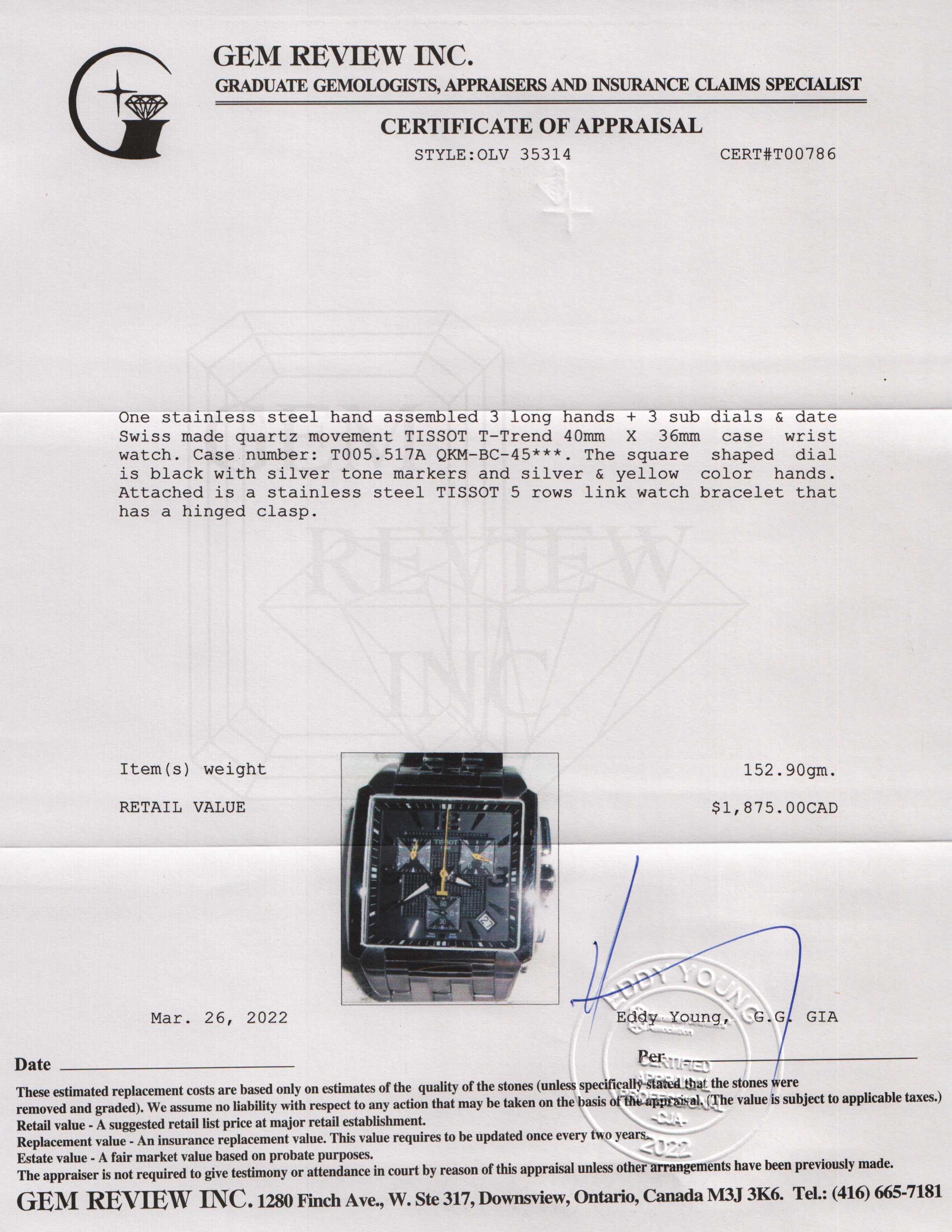 Tissot T-Trend Watch