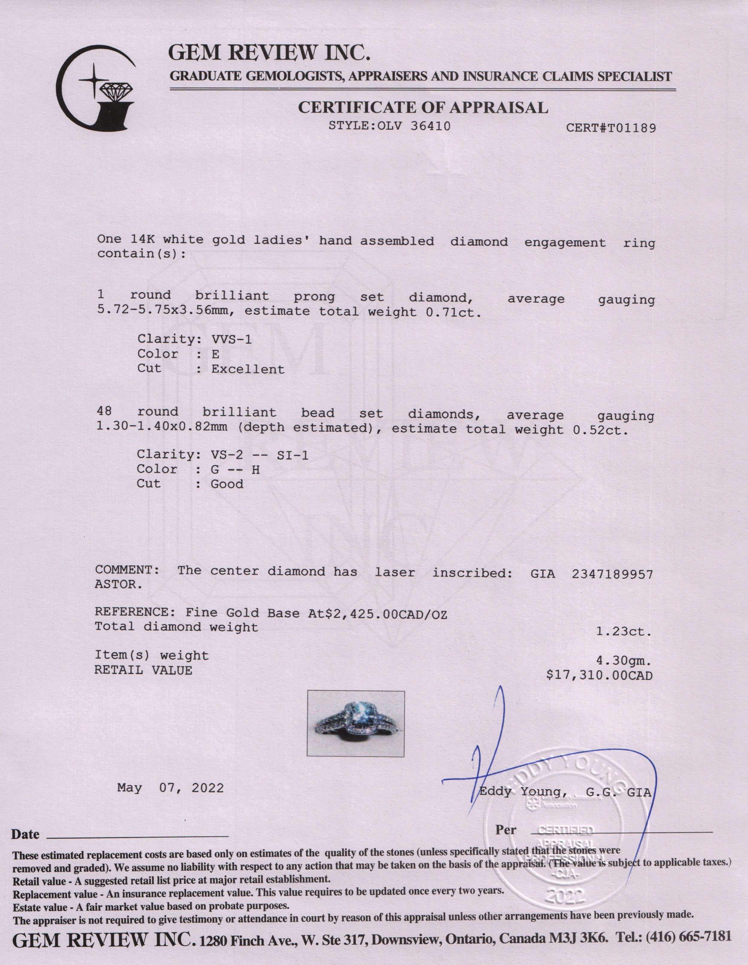 Diamond Engagement Ring