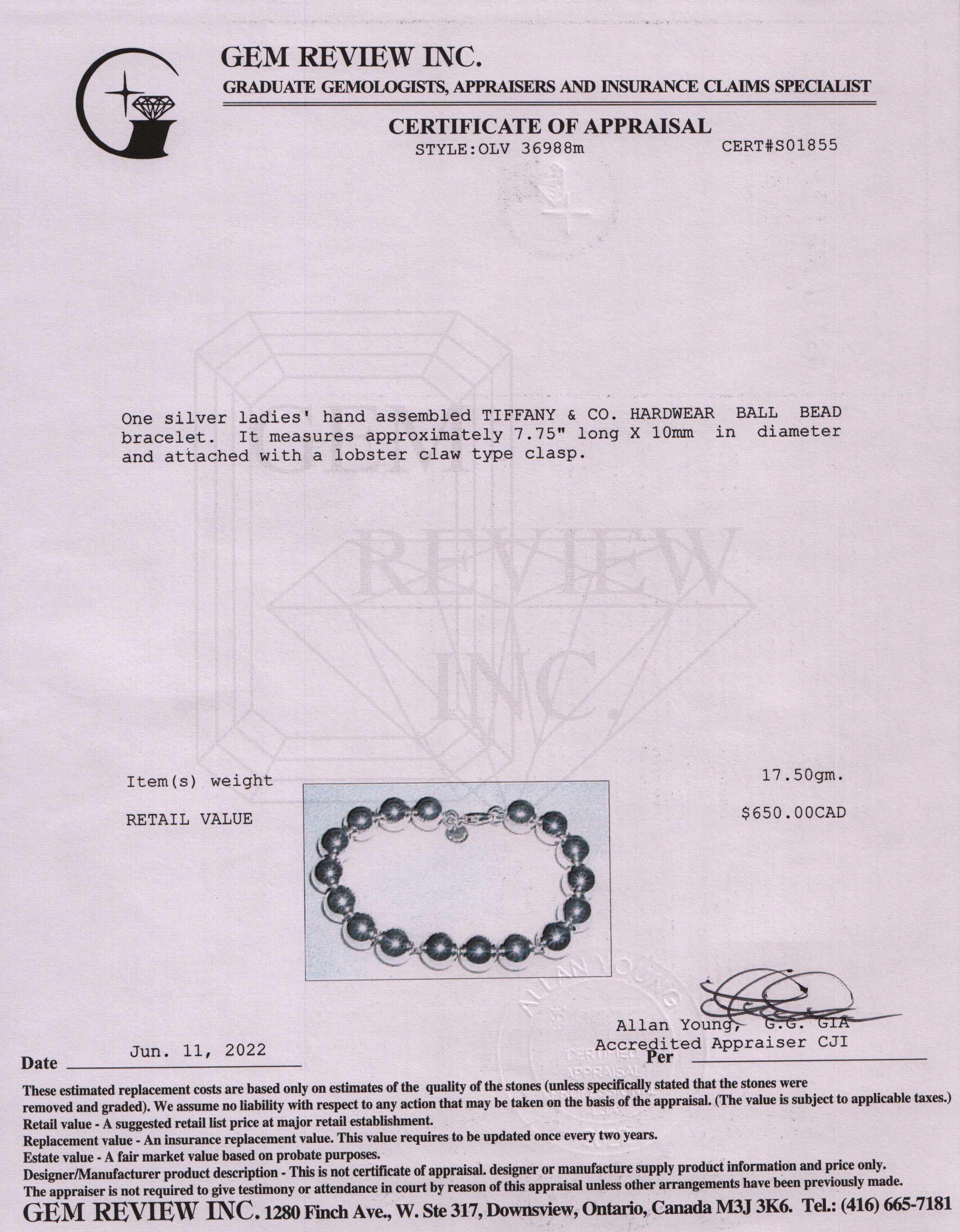Tiffany & Co. HardWear Ball Bracelet