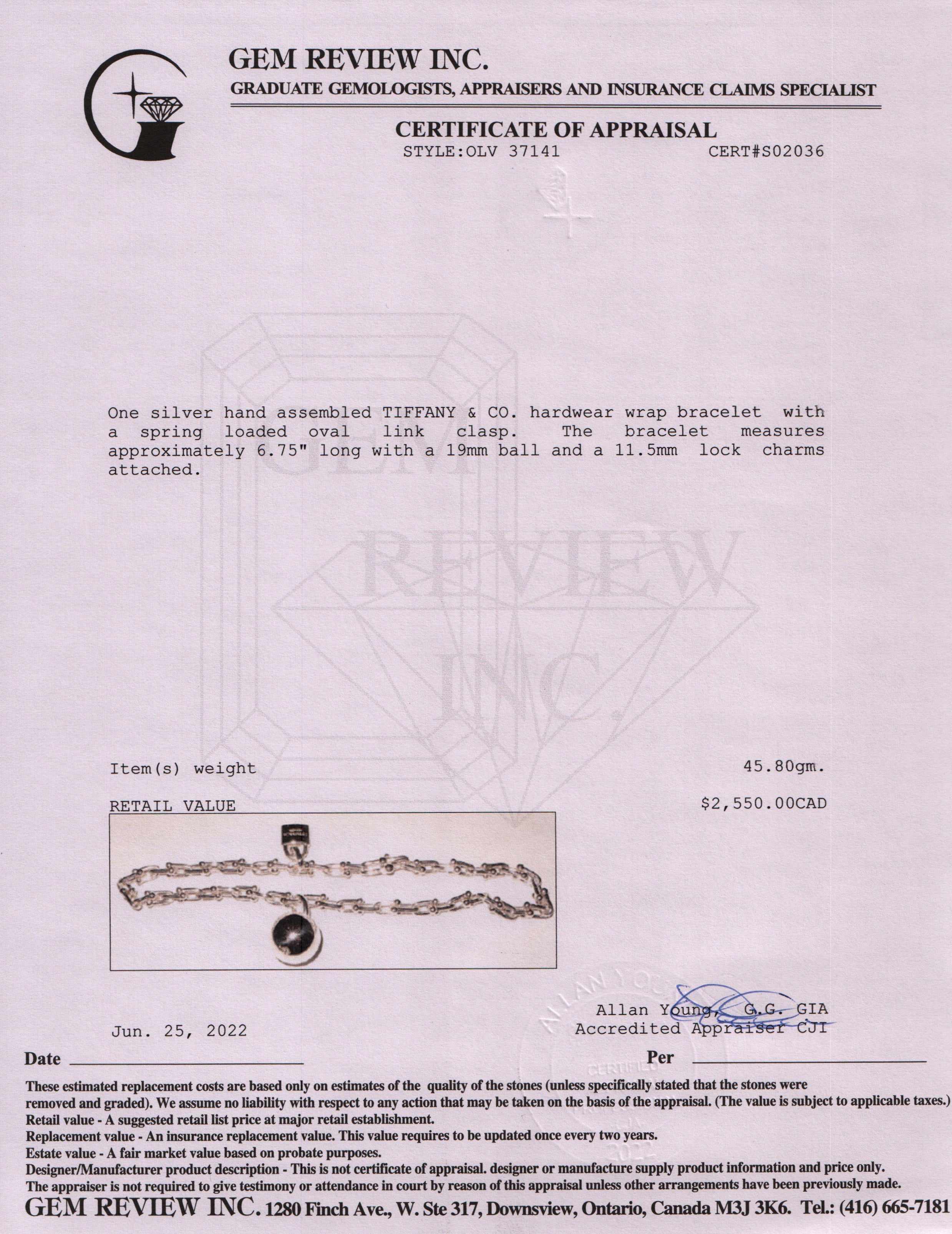 Tiffany & Co. HardWear Wrap Bracelet