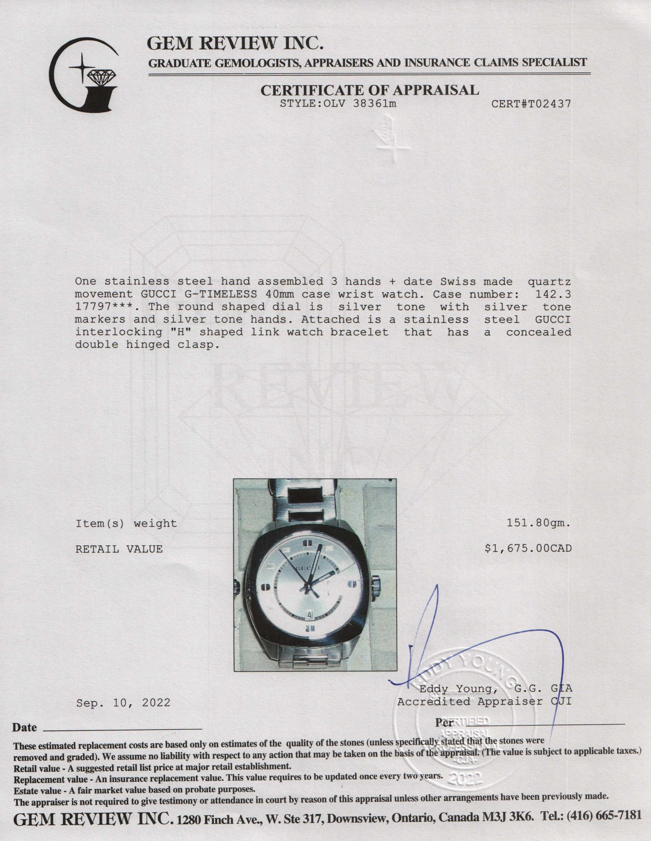 Gucci G-Timeless Watch