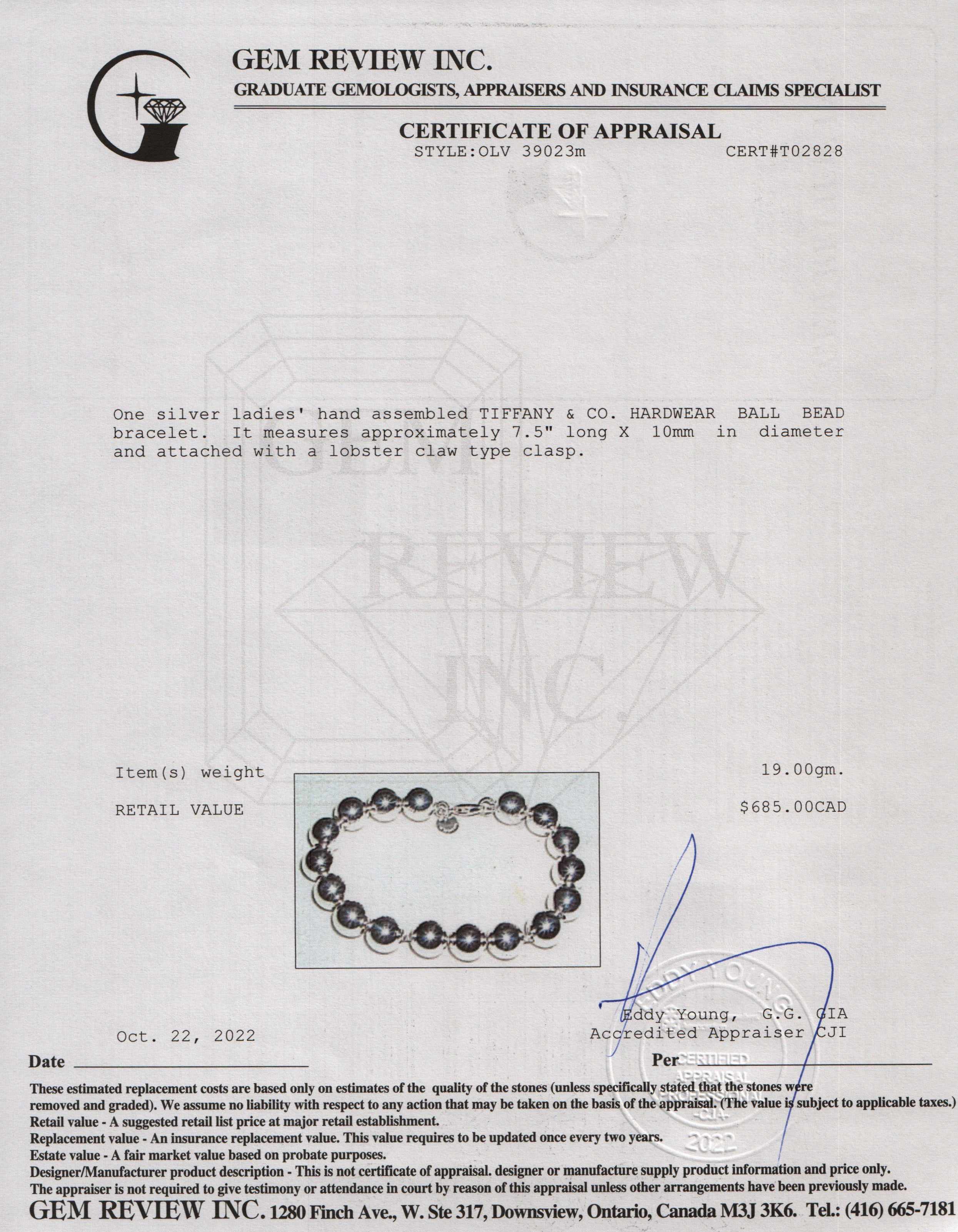 Tiffany & Co. HardWear Ball Bracelet