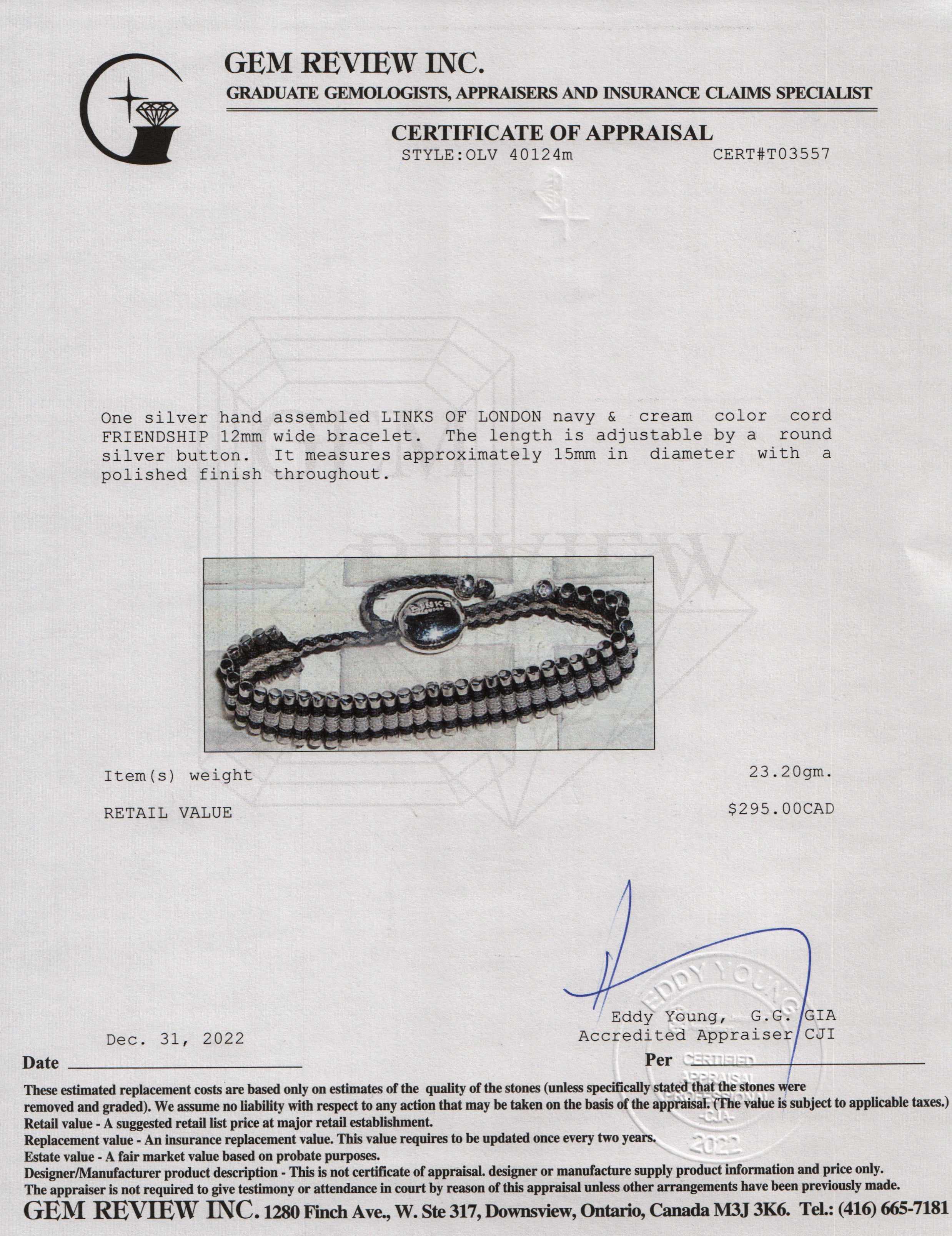 Links of London Friendship Bracelet