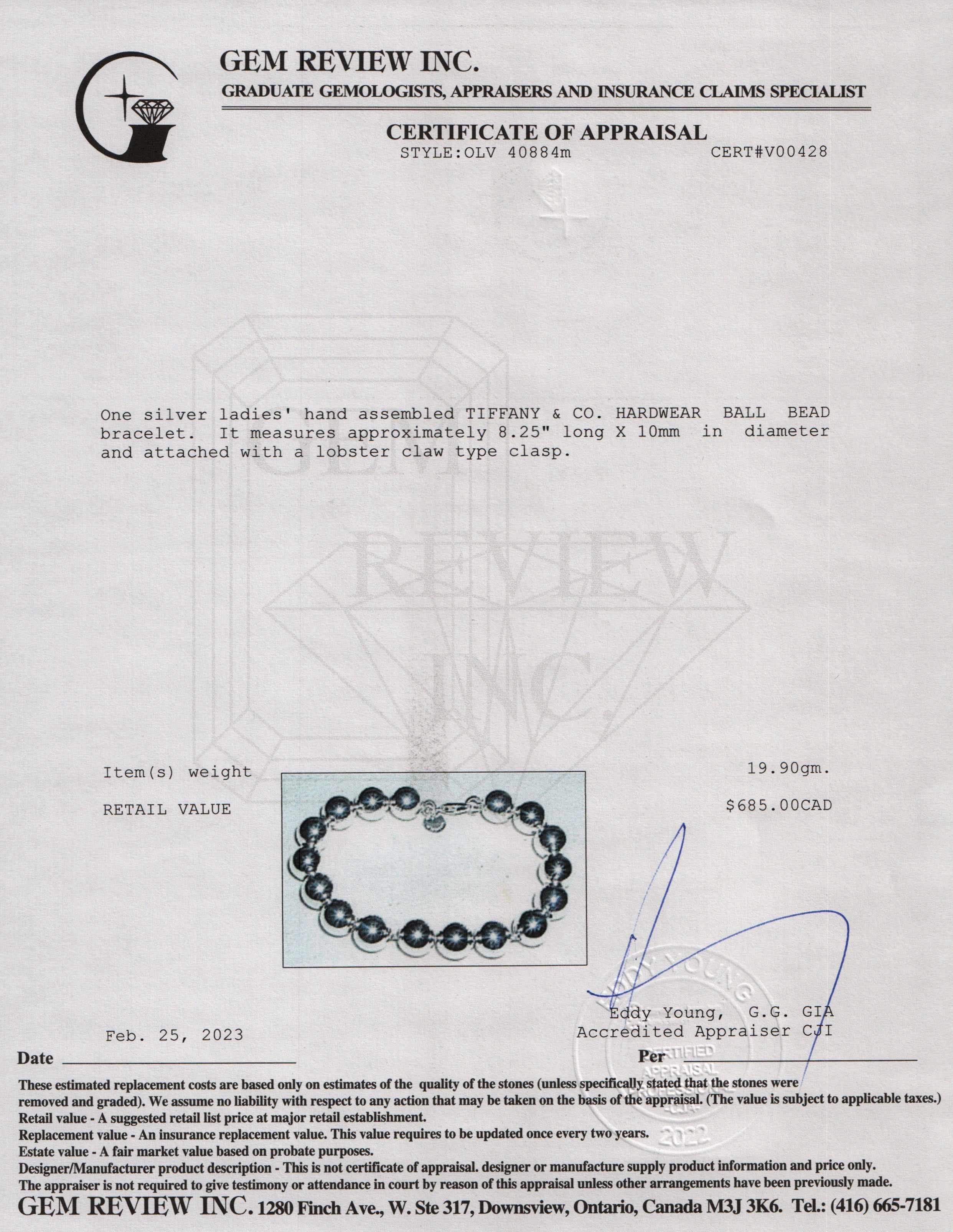 Tiffany & Co. HardWear Ball Bracelet