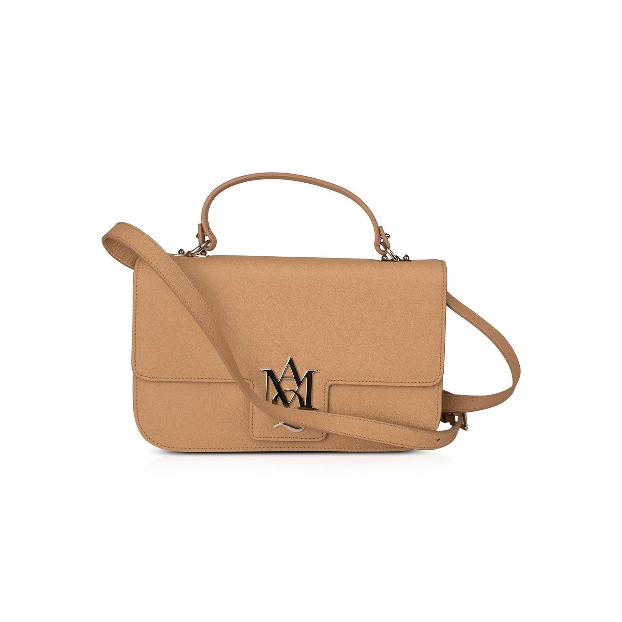 Alexander McQueen Insignia Flap Crossbody Bag