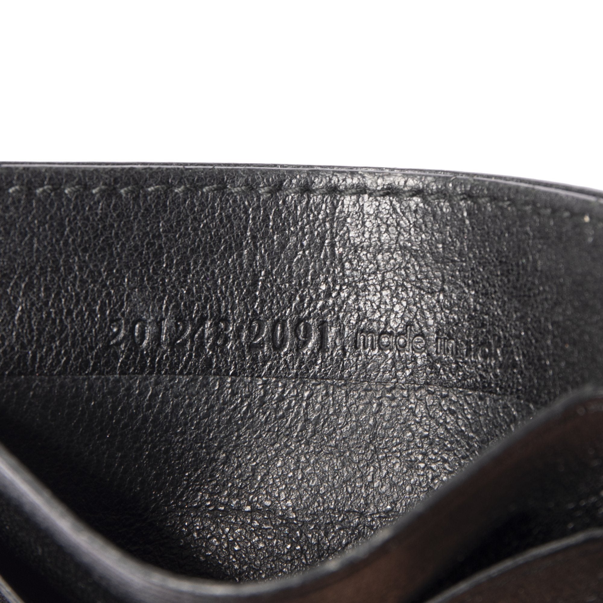 Alexander McQueen Leather Card Holder