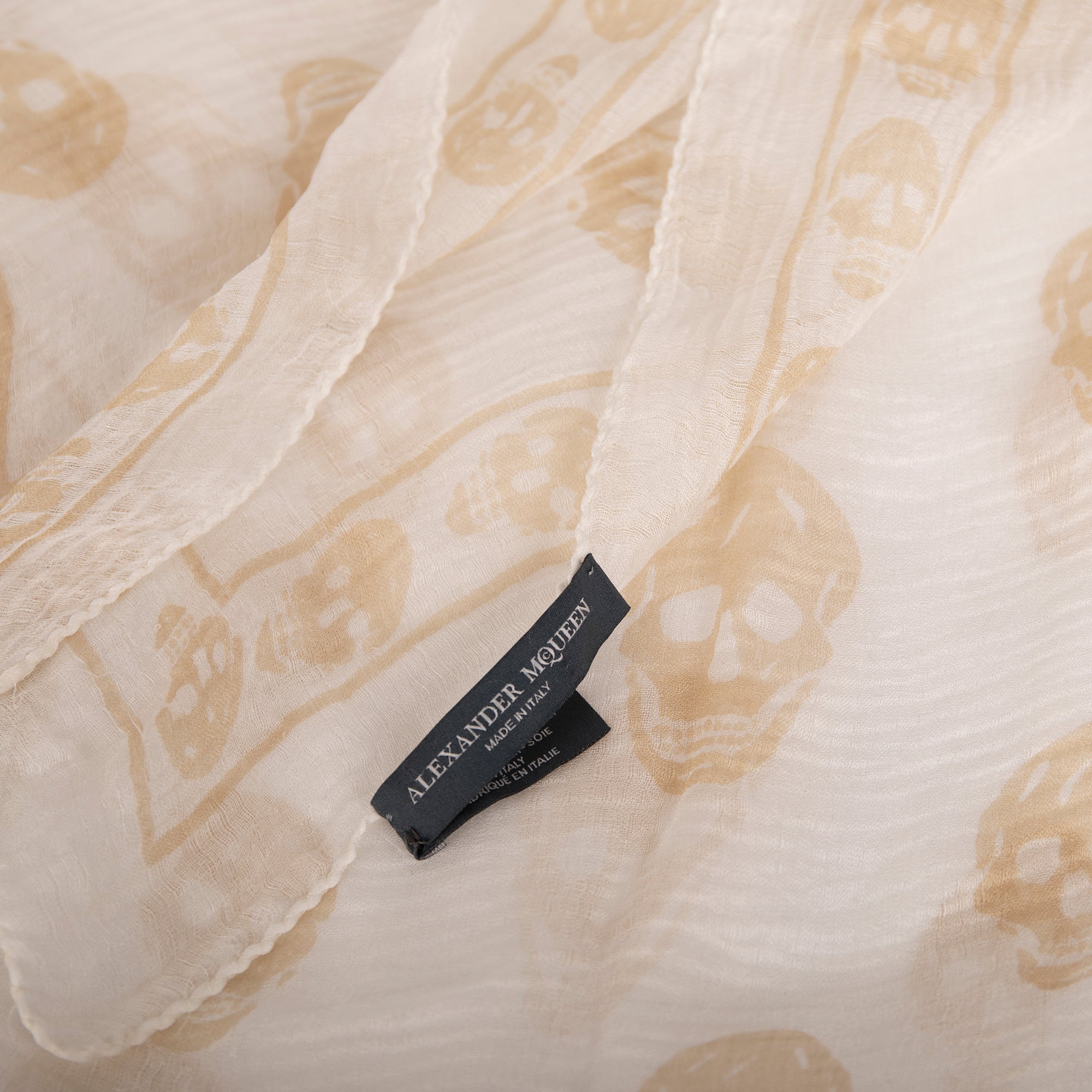 Alexander McQueen Silk Skull Scarf