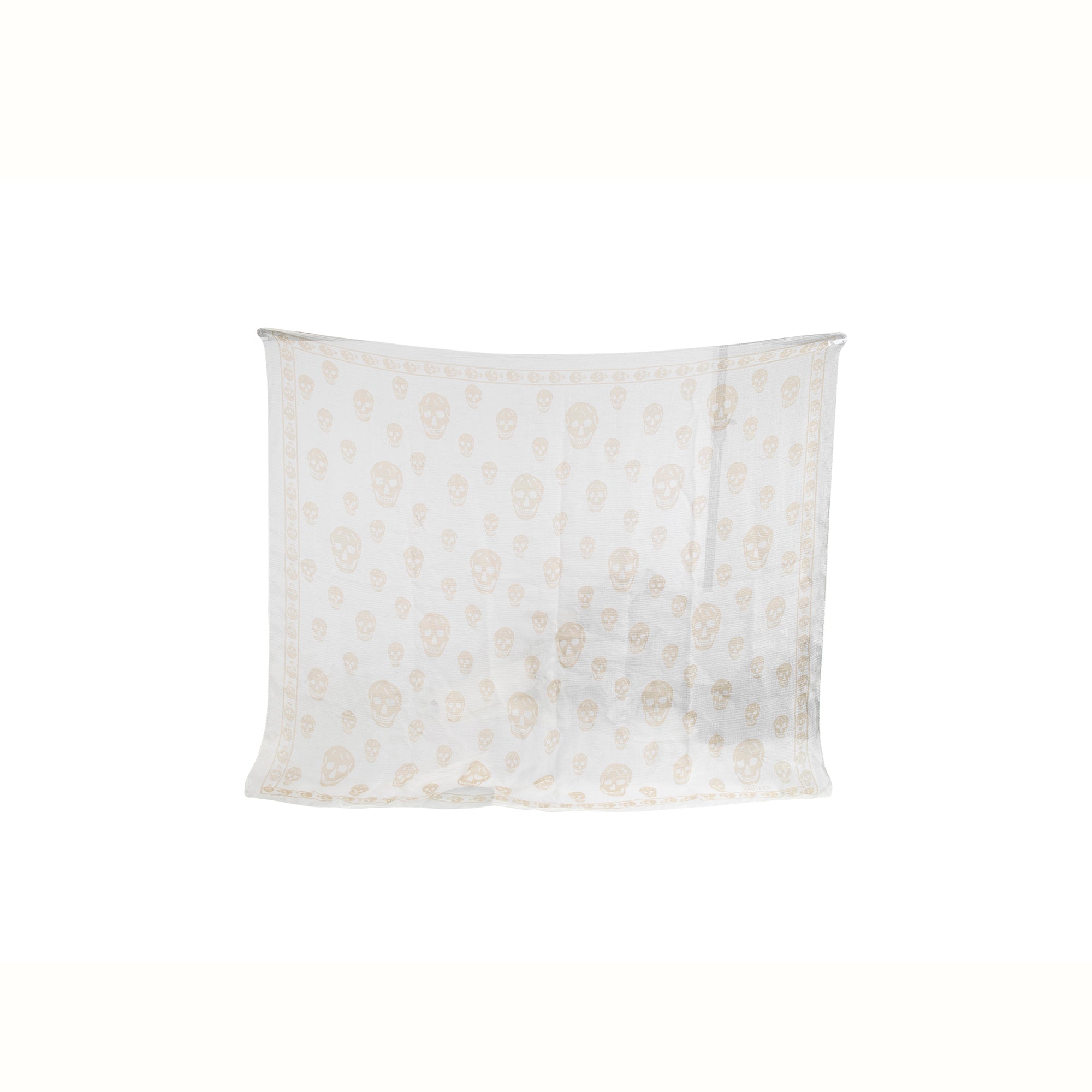 Alexander McQueen Silk Skull Scarf