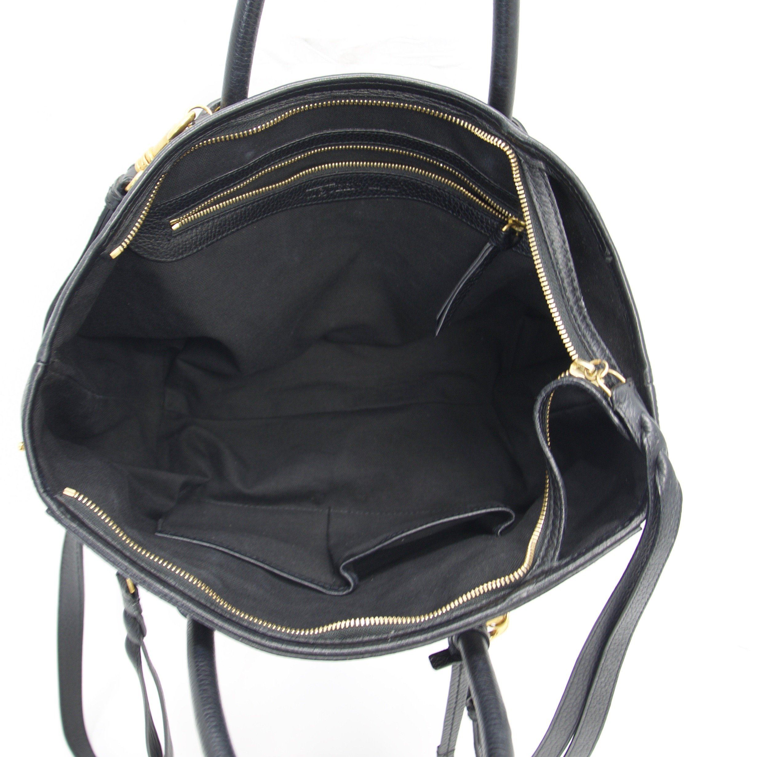 Alexander McQueen Whipstitch Folk Tote