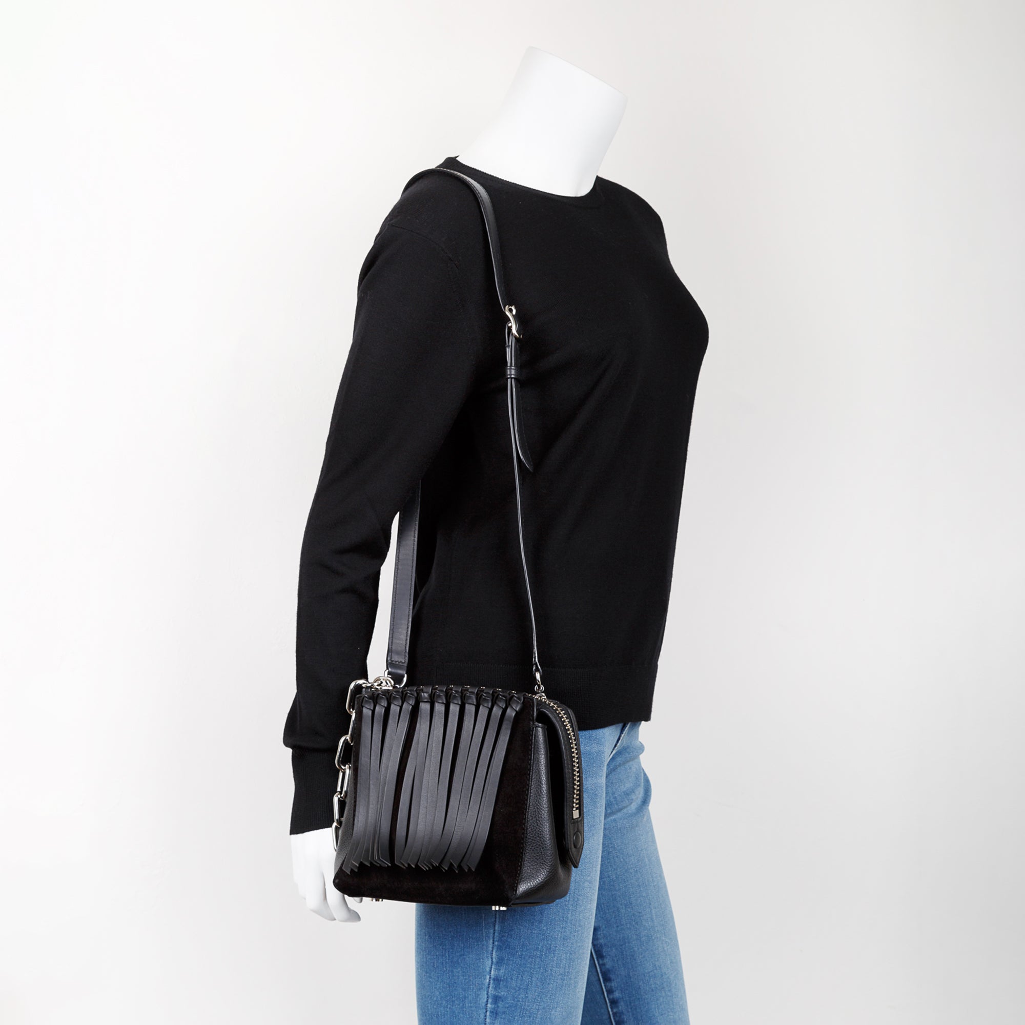 Alexander Wang Attica Fringe Crossbody Bag