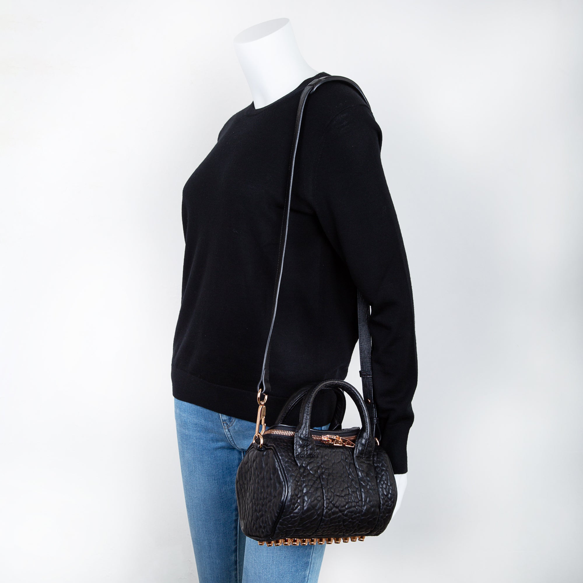 Alexander Wang Mini Rockie Shoulder Bag w/ Strap