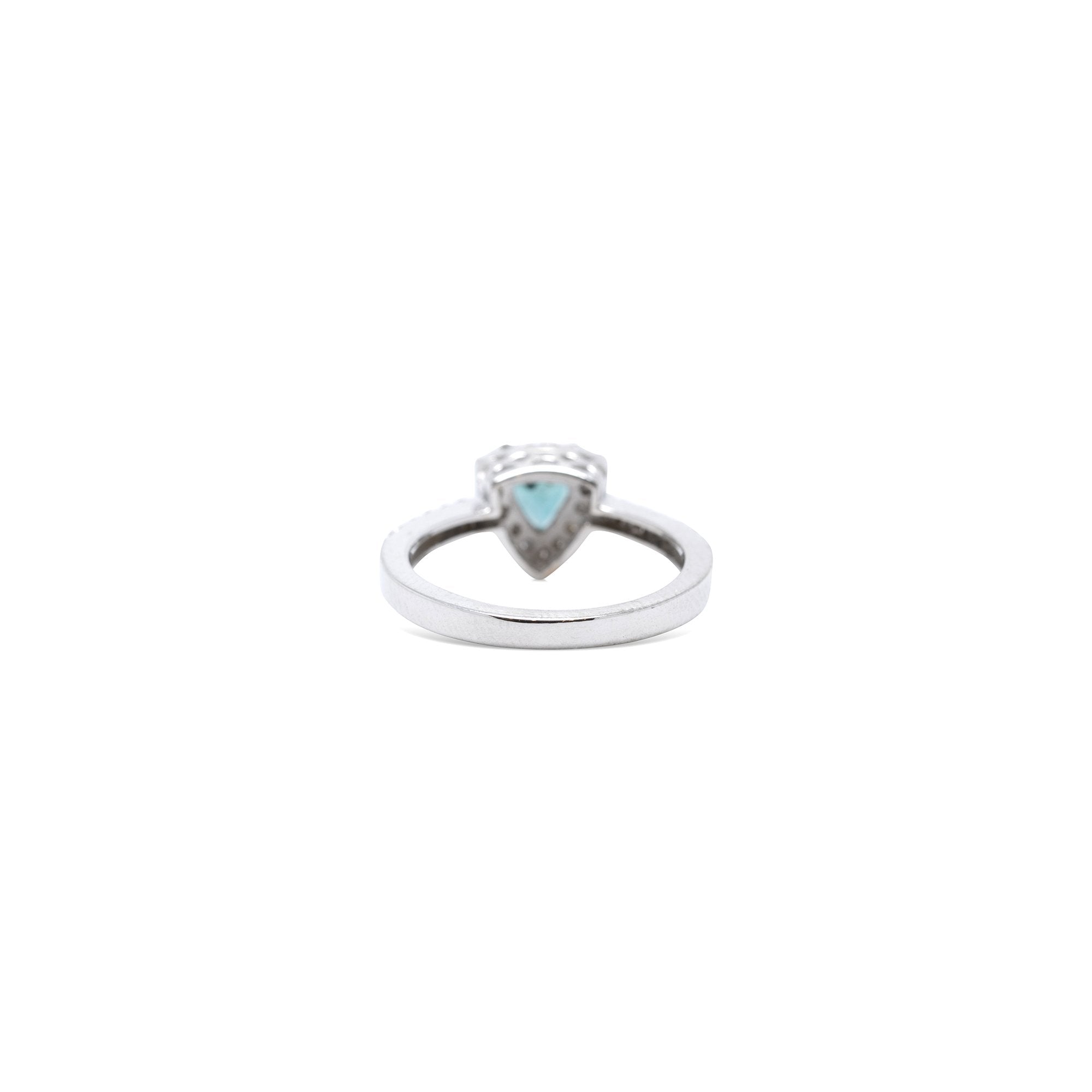 Alexandrite and Diamond Cocktail Ring