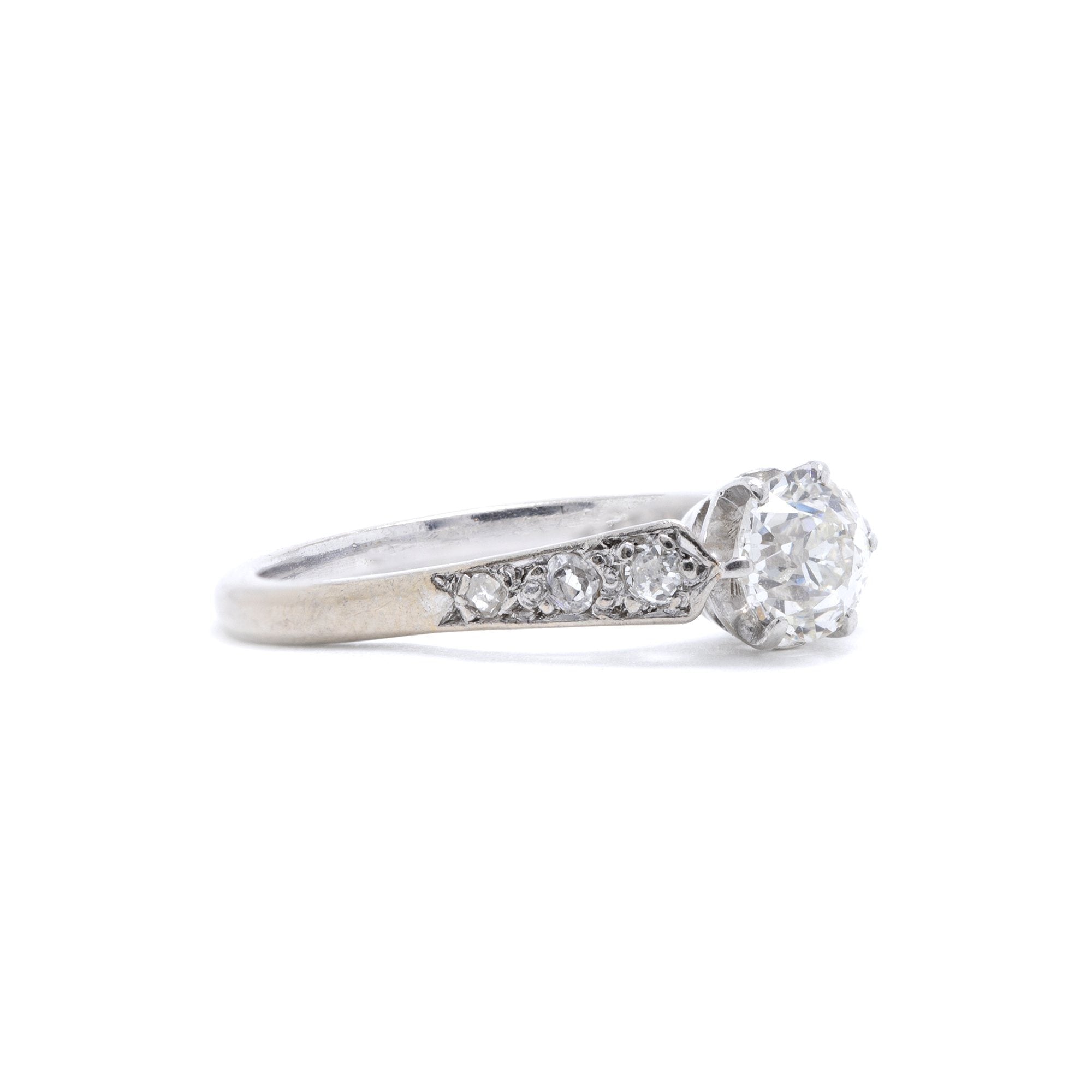 Antique Art Deco Diamond Engagement Ring