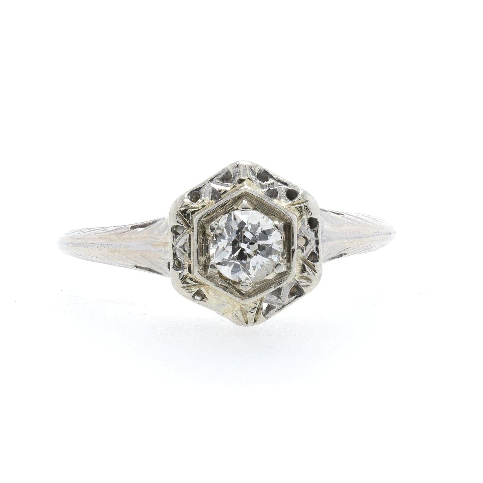 Antique Art Deco Diamond Ring