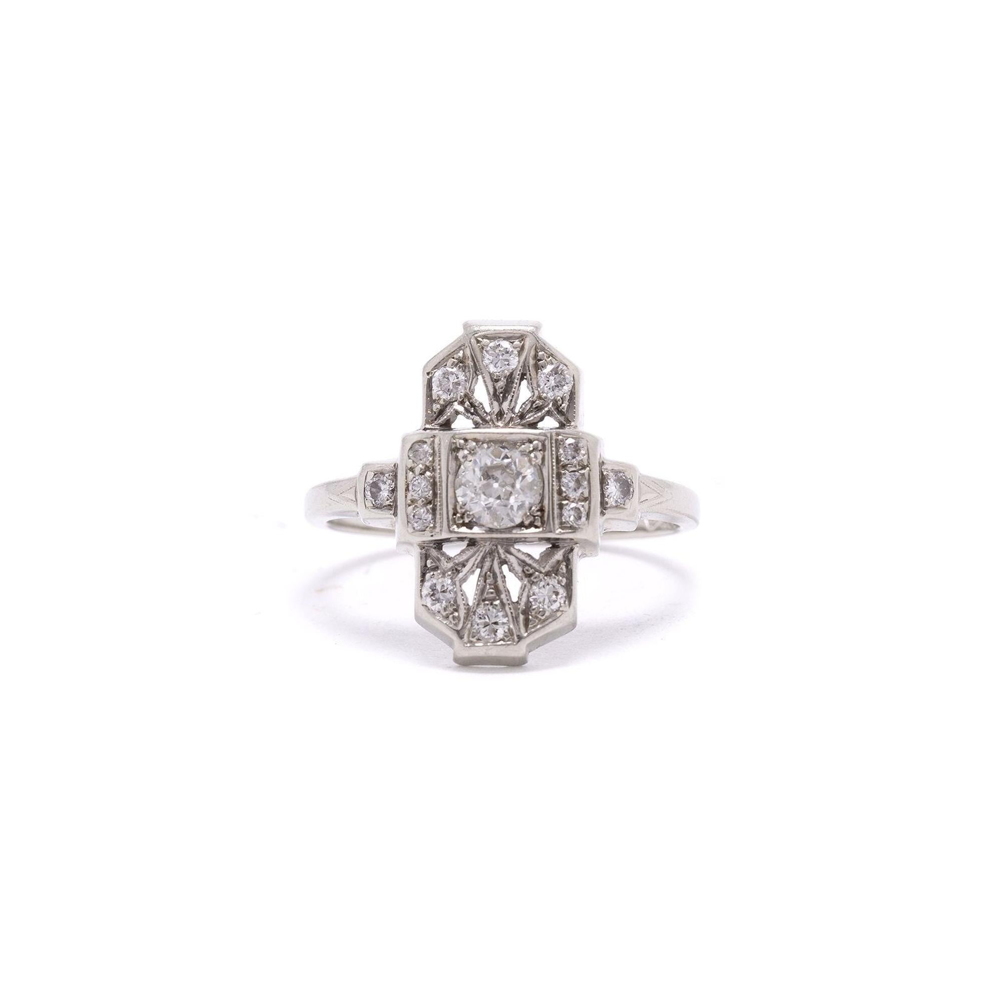 Antique Art Deco Diamond Ring