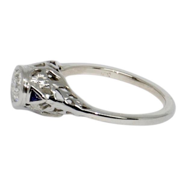 Antique Art Deco Diamond Solitaire Ring