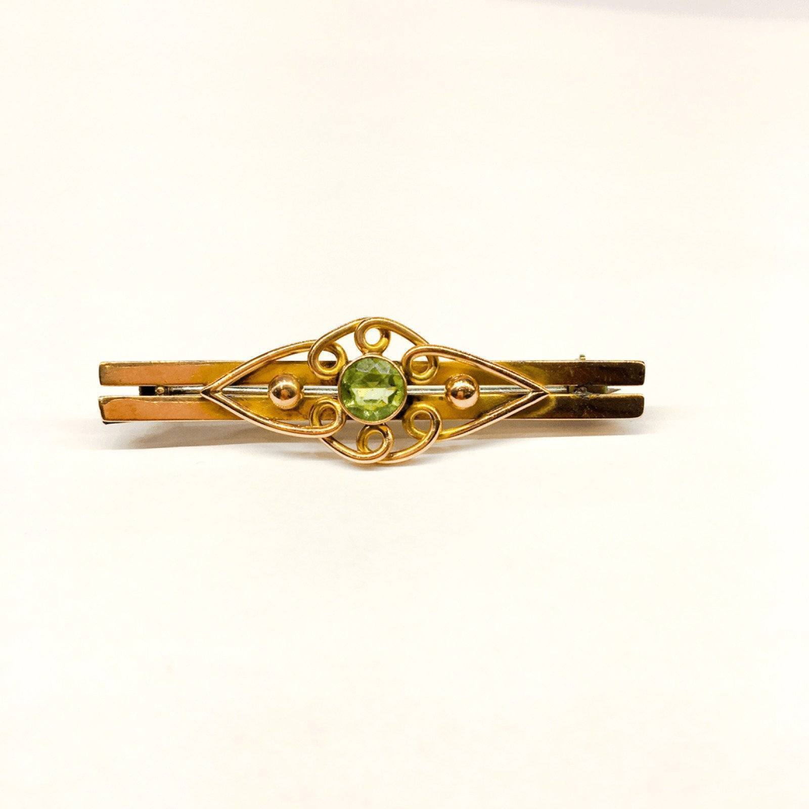 Antique Bar Brooch