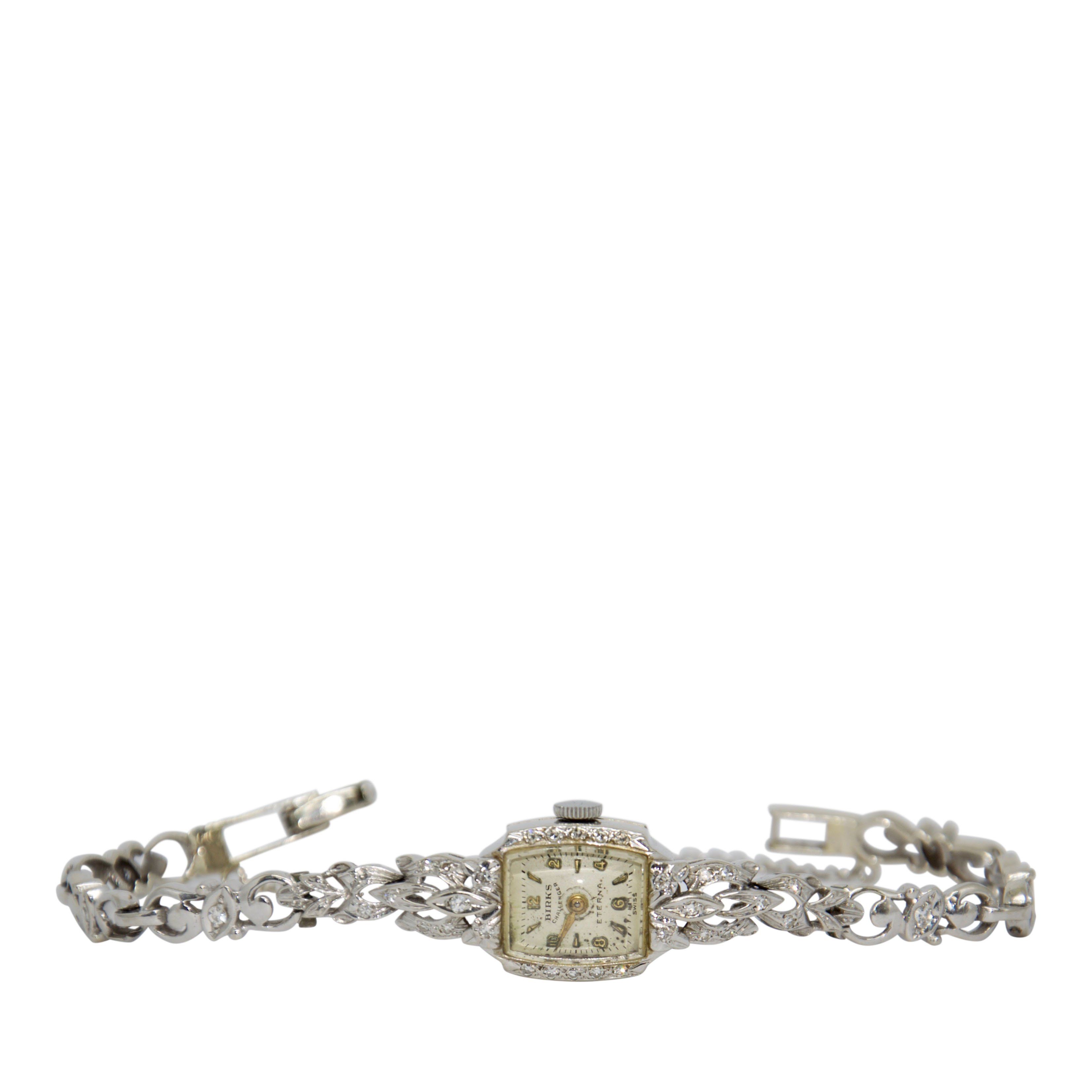 Antique Birks Diamond Watch