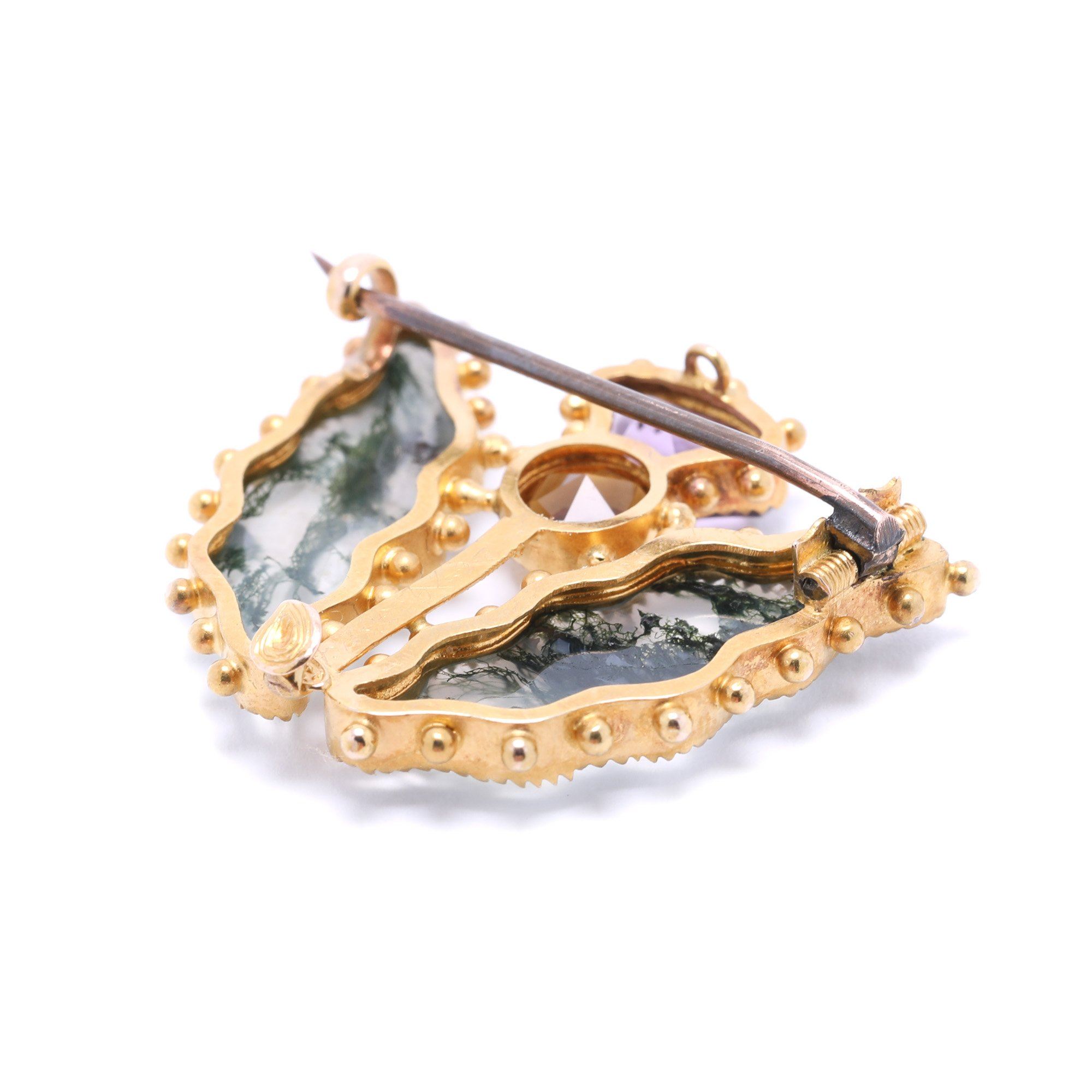 Antique Butterfly Brooch/Pendant