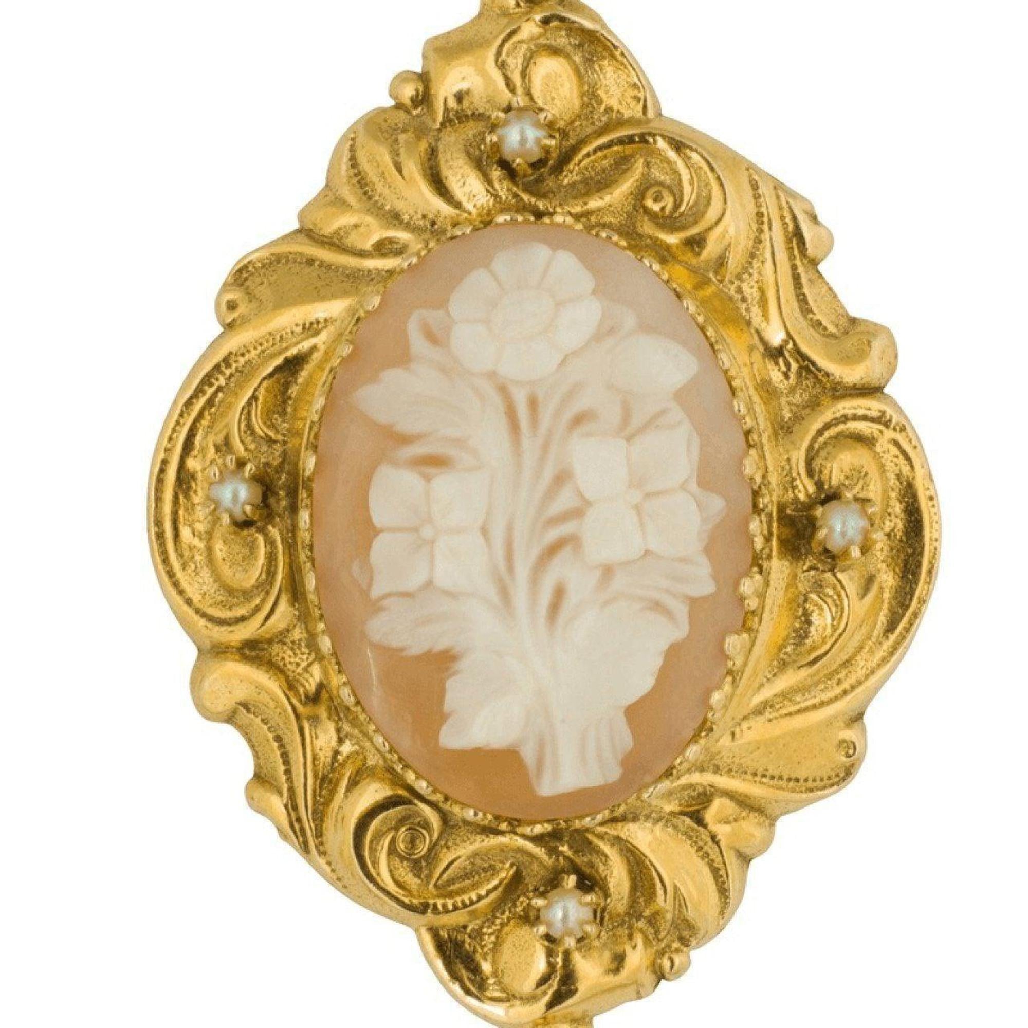 Antique Cameo Brooch/Pendant