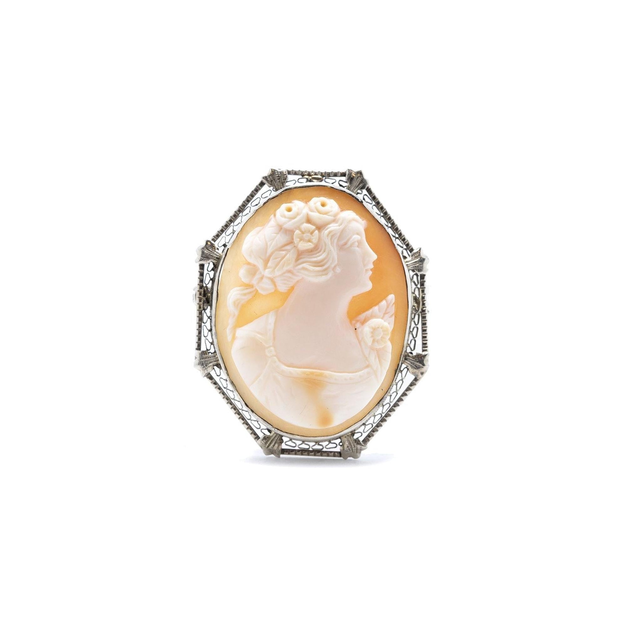 Antique Cameo Brooch/Pendant